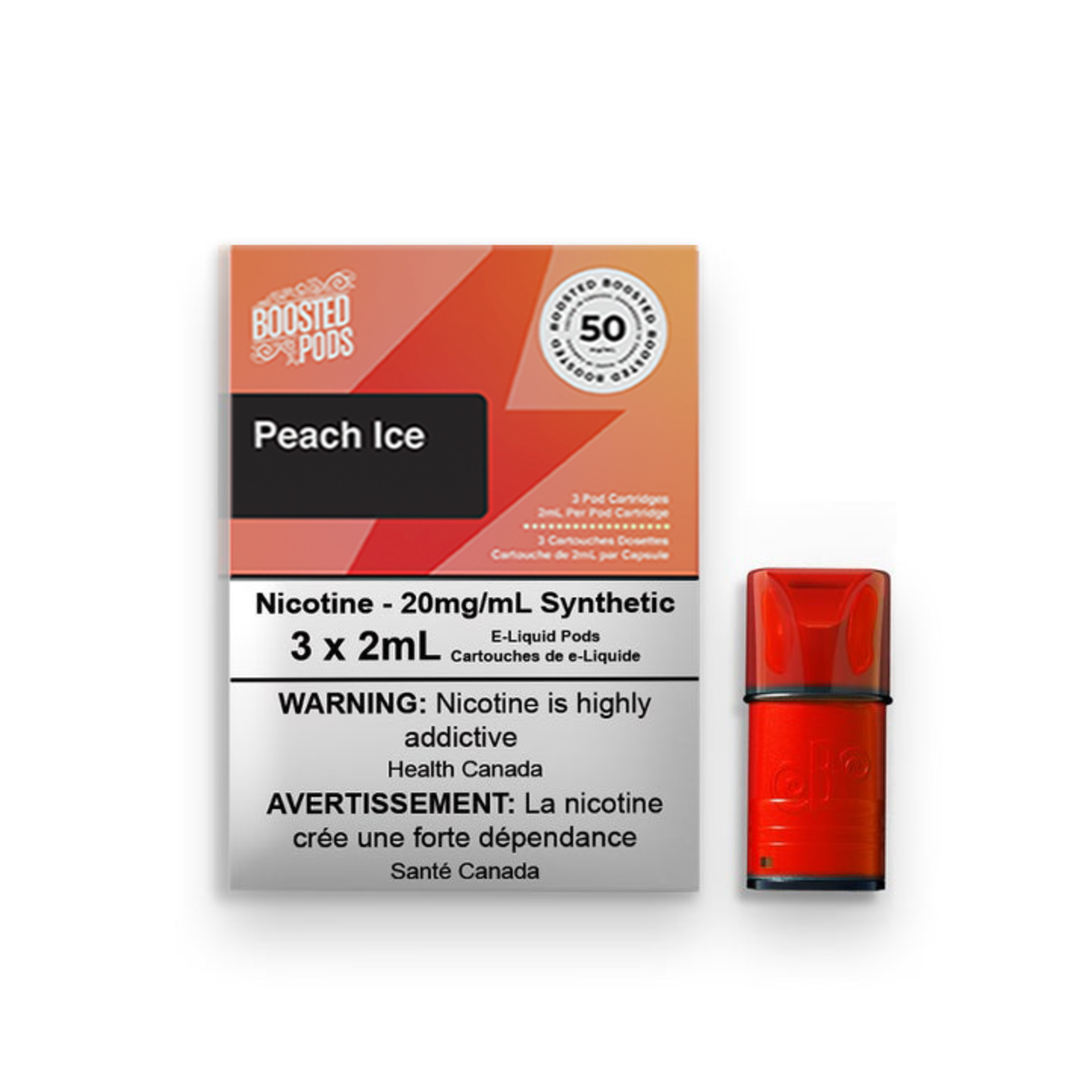 Boosted Pods Peach Ice