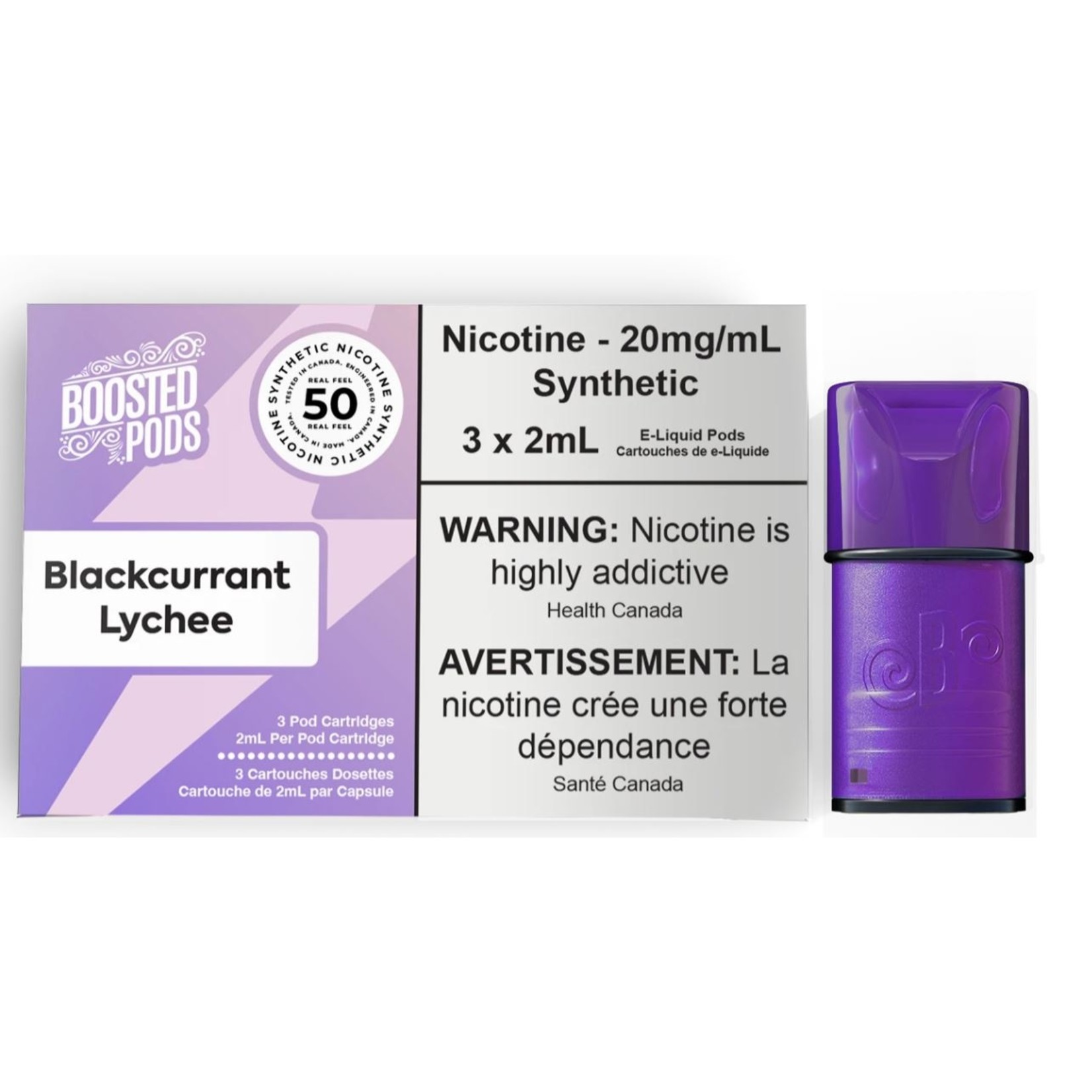 Boosted Pods Blackcurrant Lychee