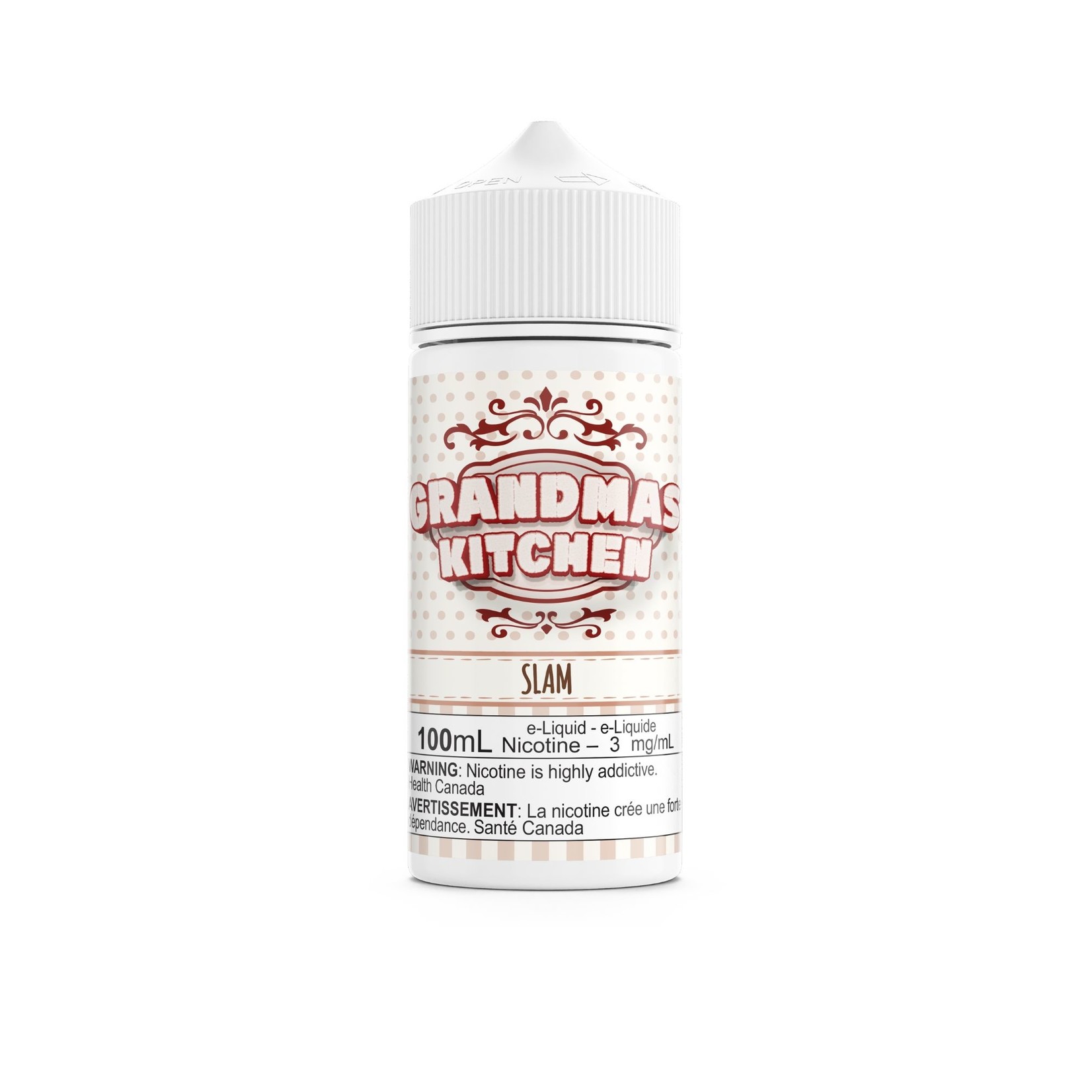 Grandma's Kitchen Freebase Nicotine Vape Juice