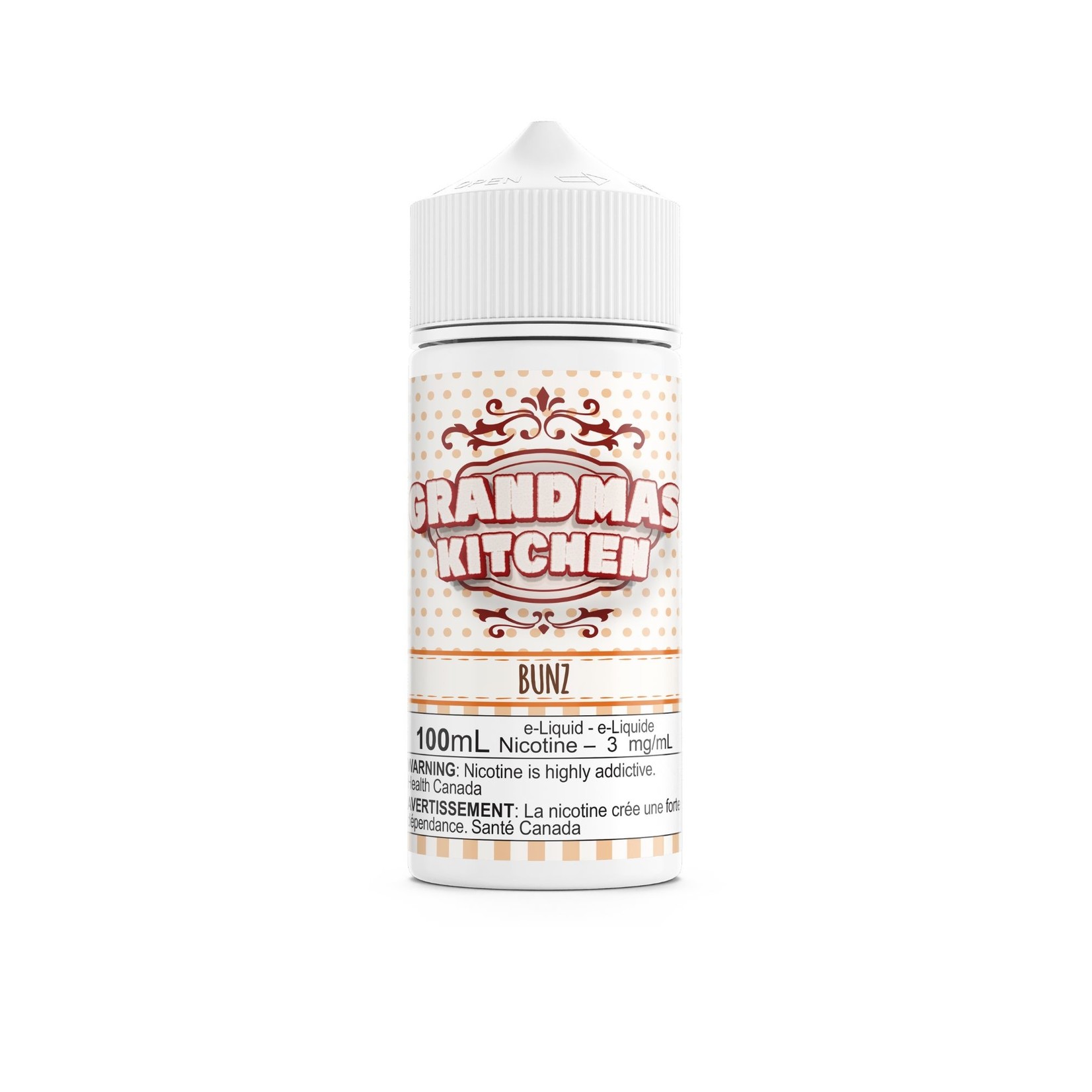 Grandma's Kitchen Freebase Vape Juice