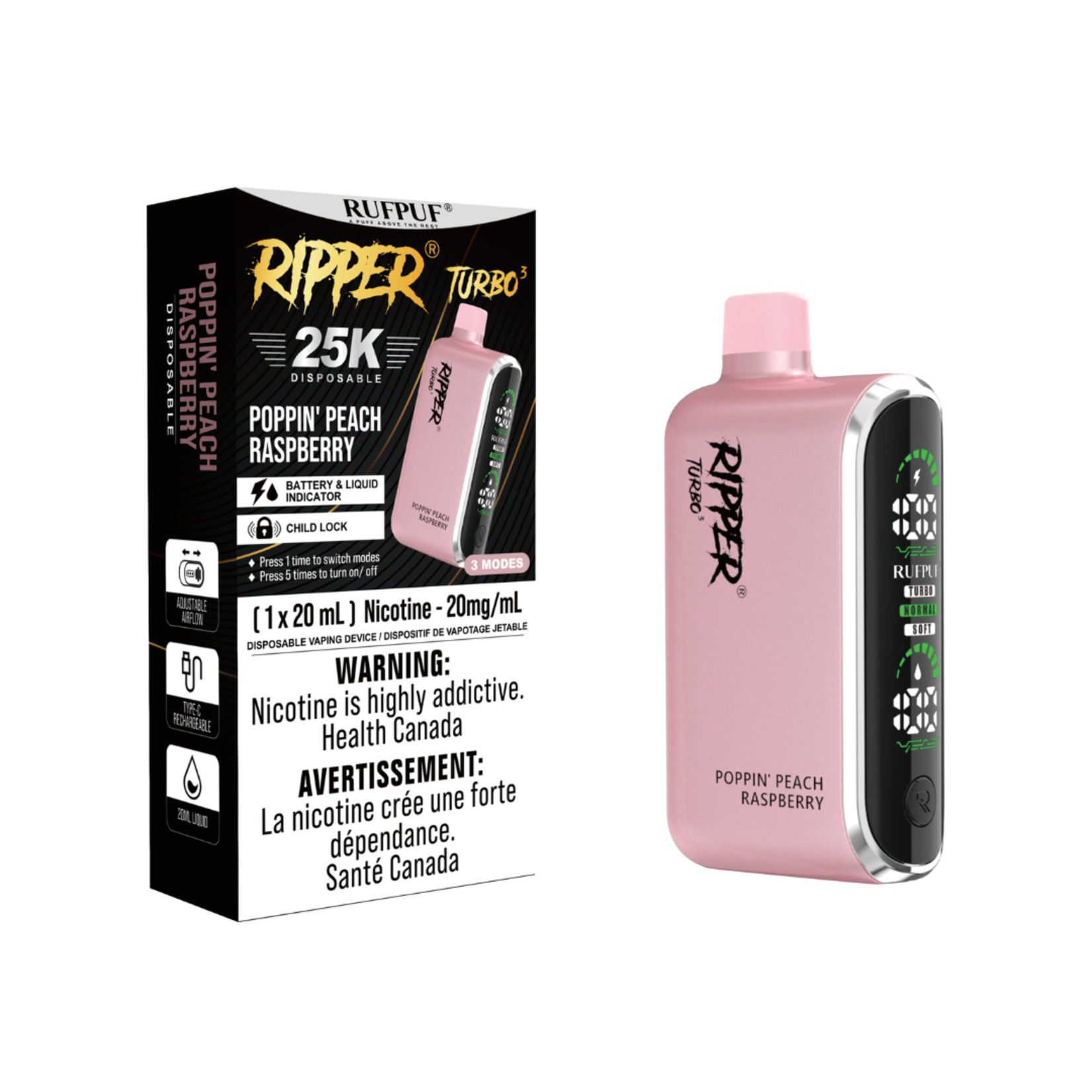 Ripper Turbo 3 25k Disposable