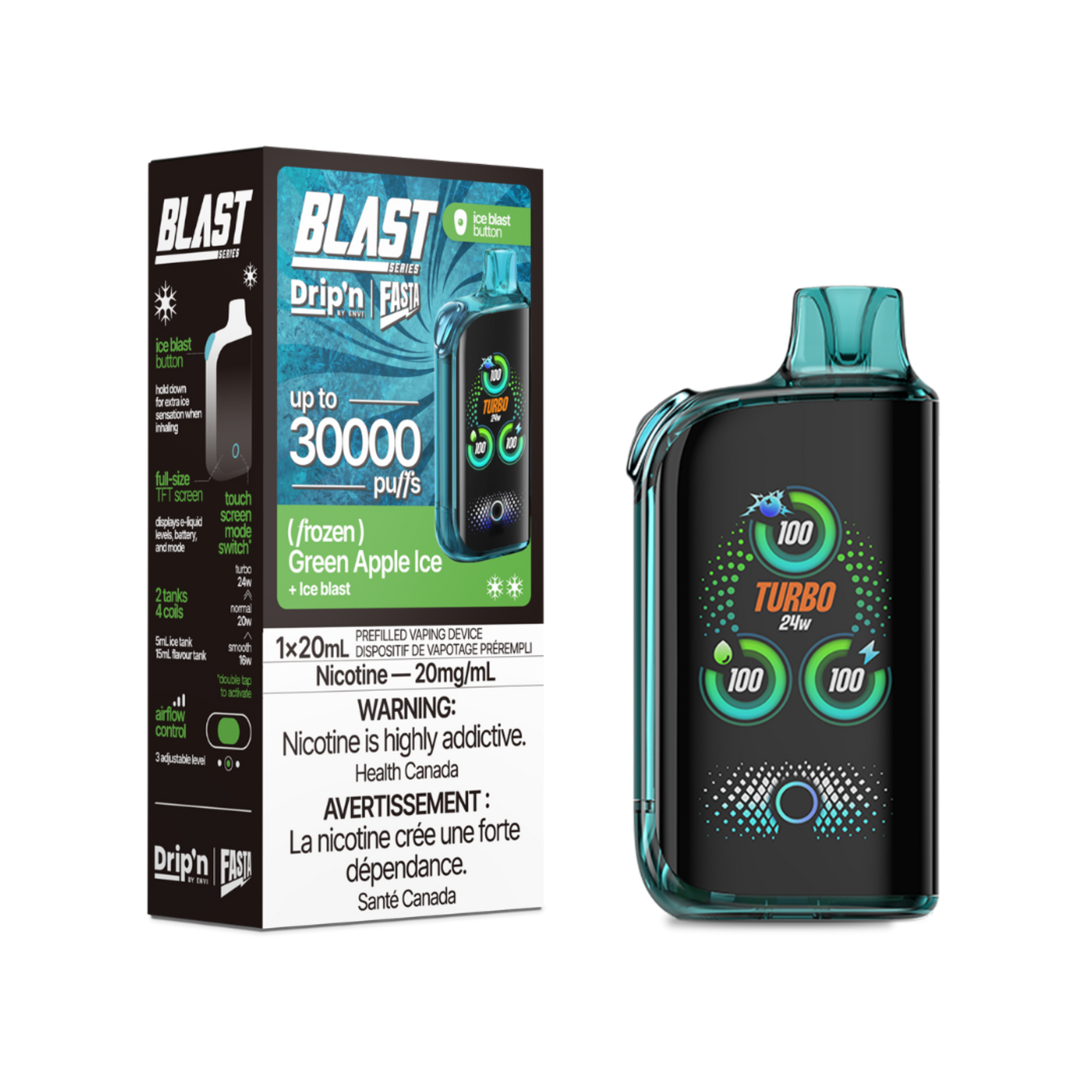 Envi Drip'n X Fasta Blast Disposable