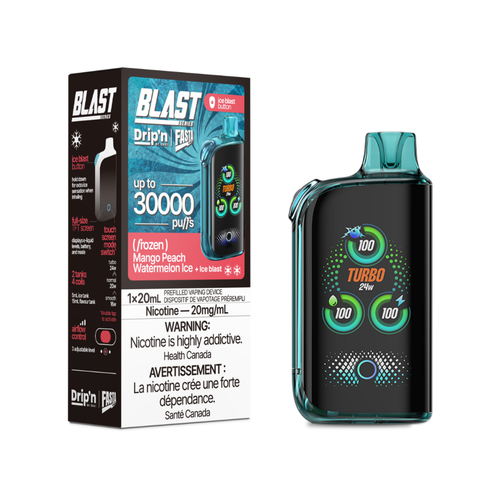 Envi Drip'n X Fasta Blast Disposable