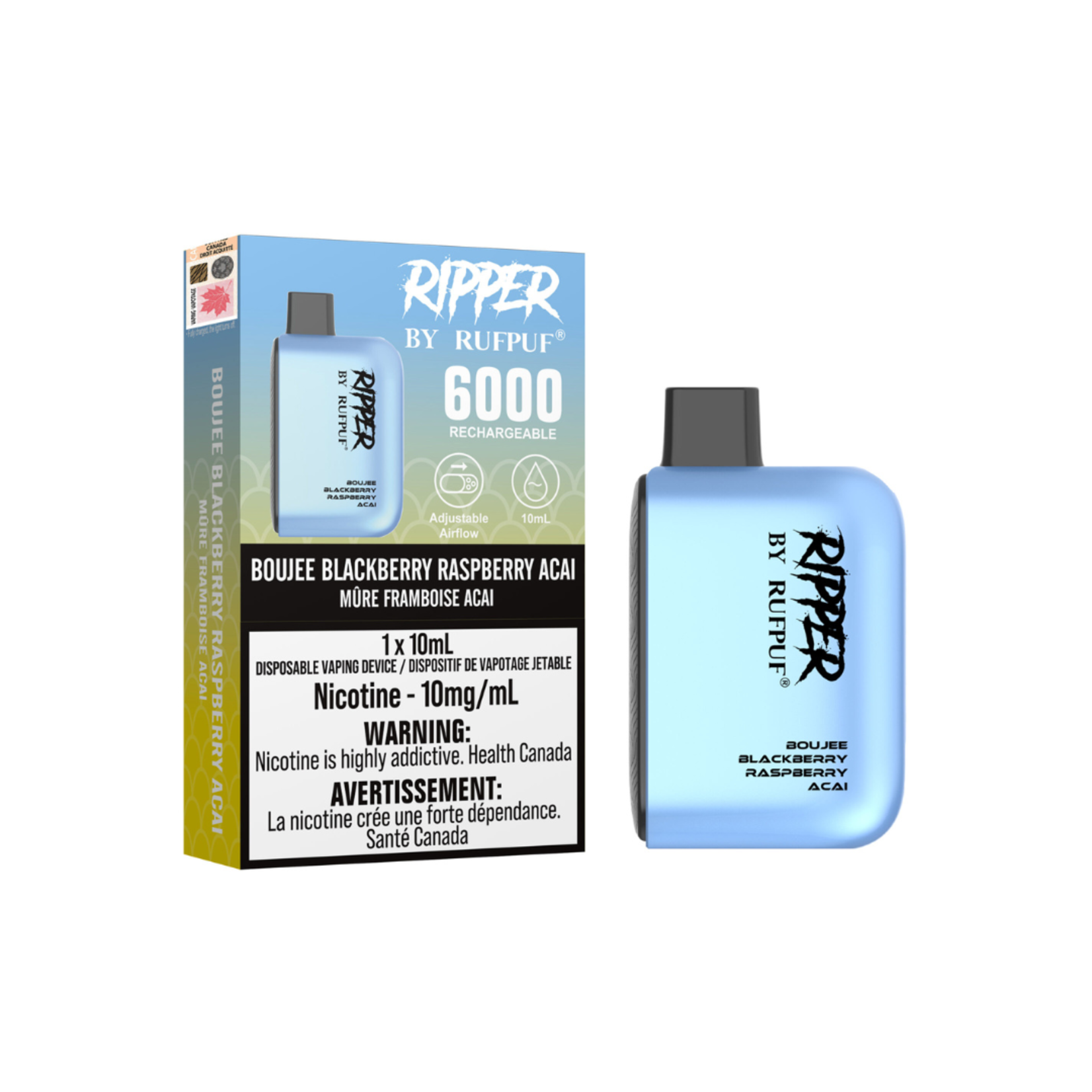 RUFPUF Ripper 6000 Puff Disposable