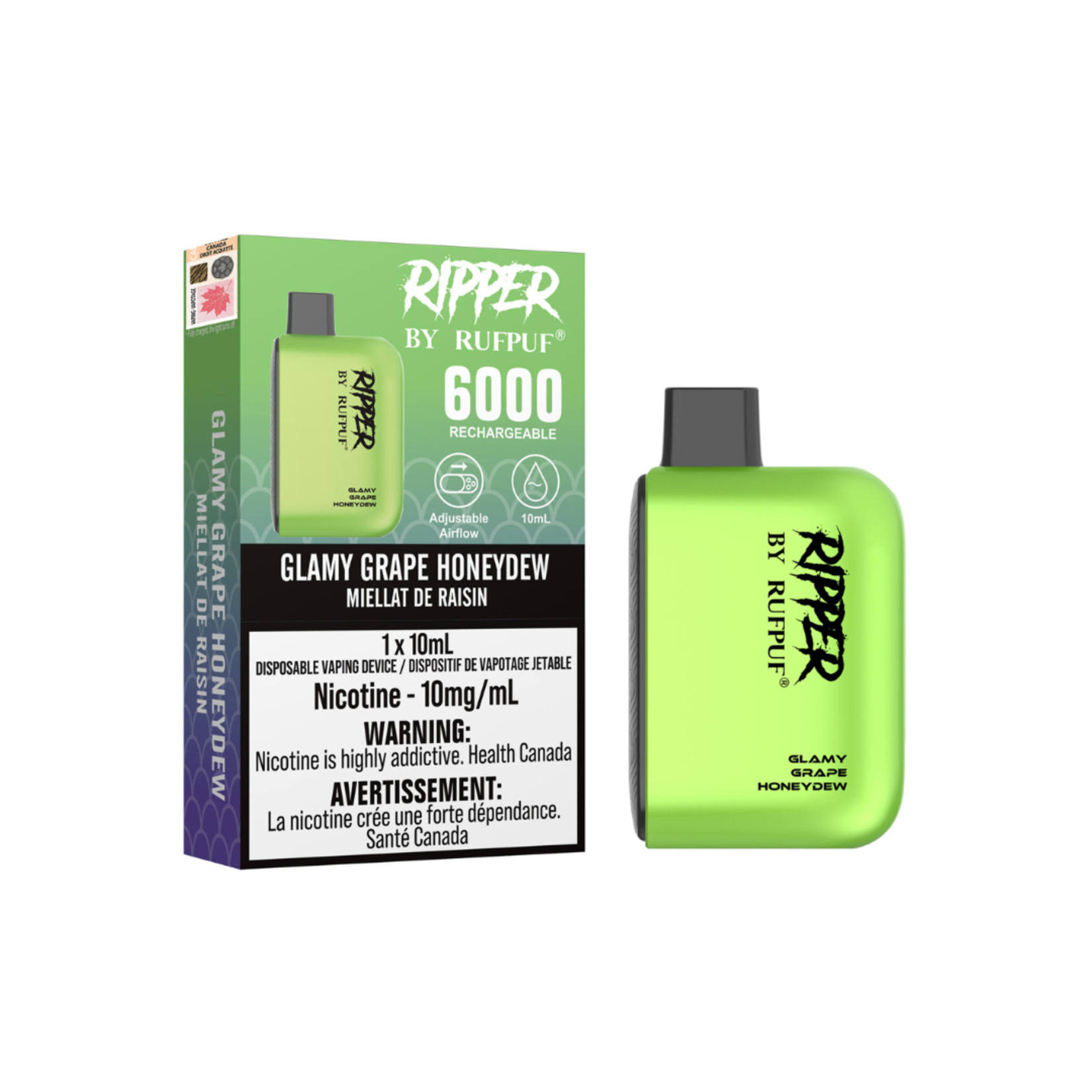 RUFPUF Ripper 6000 Puff Disposable