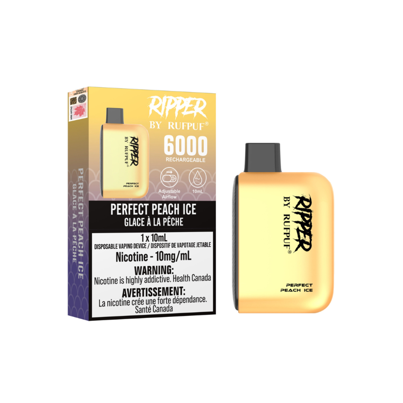 RUFPUF Ripper 6000 Puff Disposable