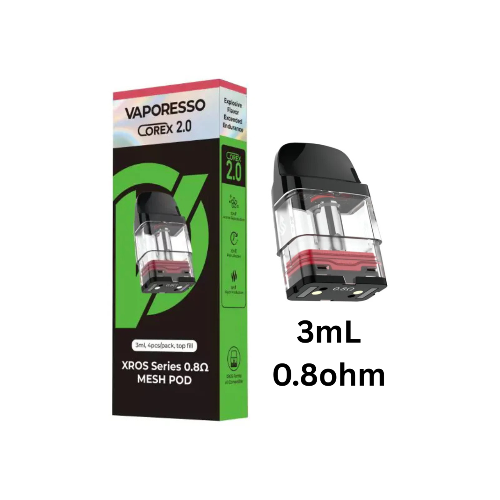 Vaporesso XROS Replacement Pods 3ML