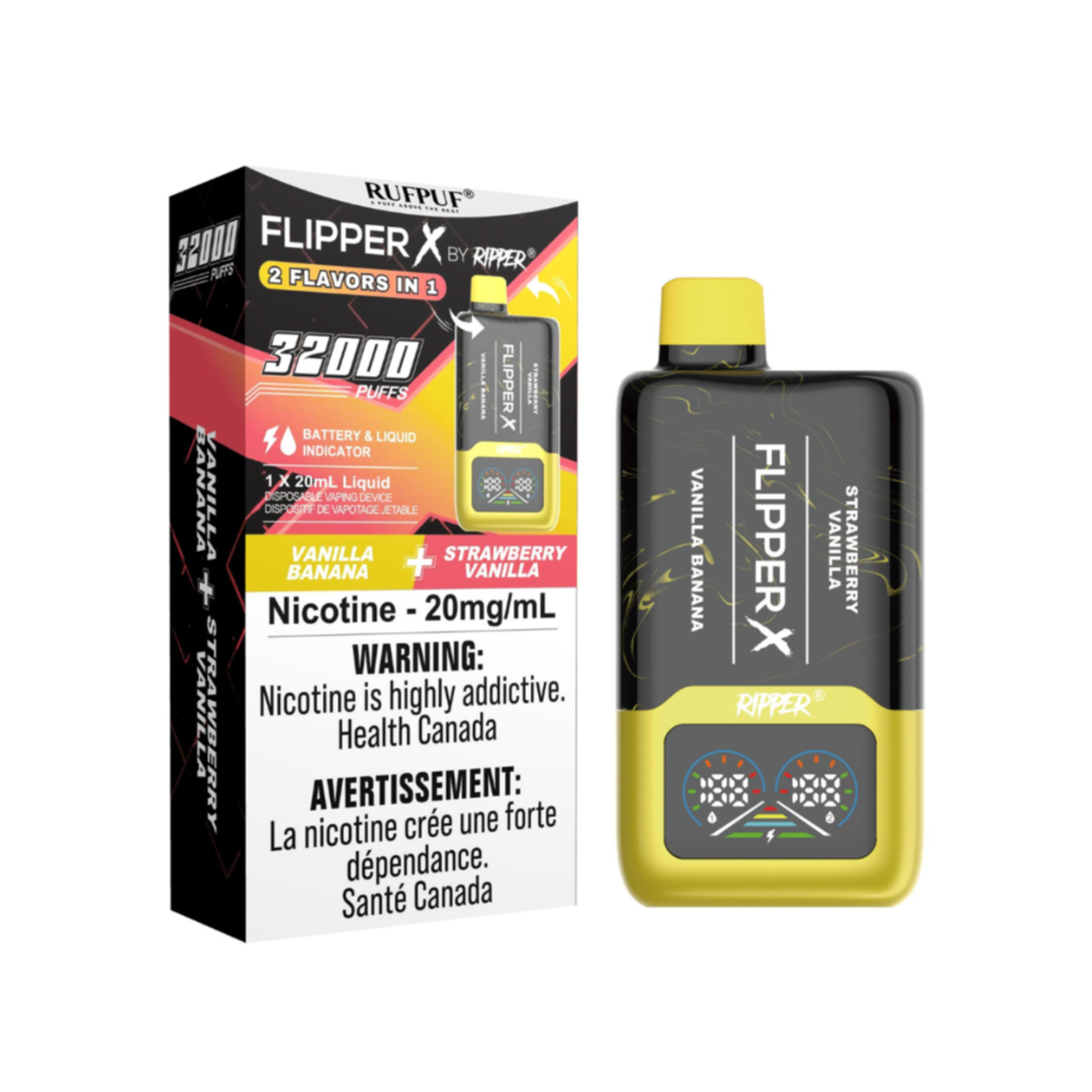 RUFPUF Flipper X 32k Disposable Vape