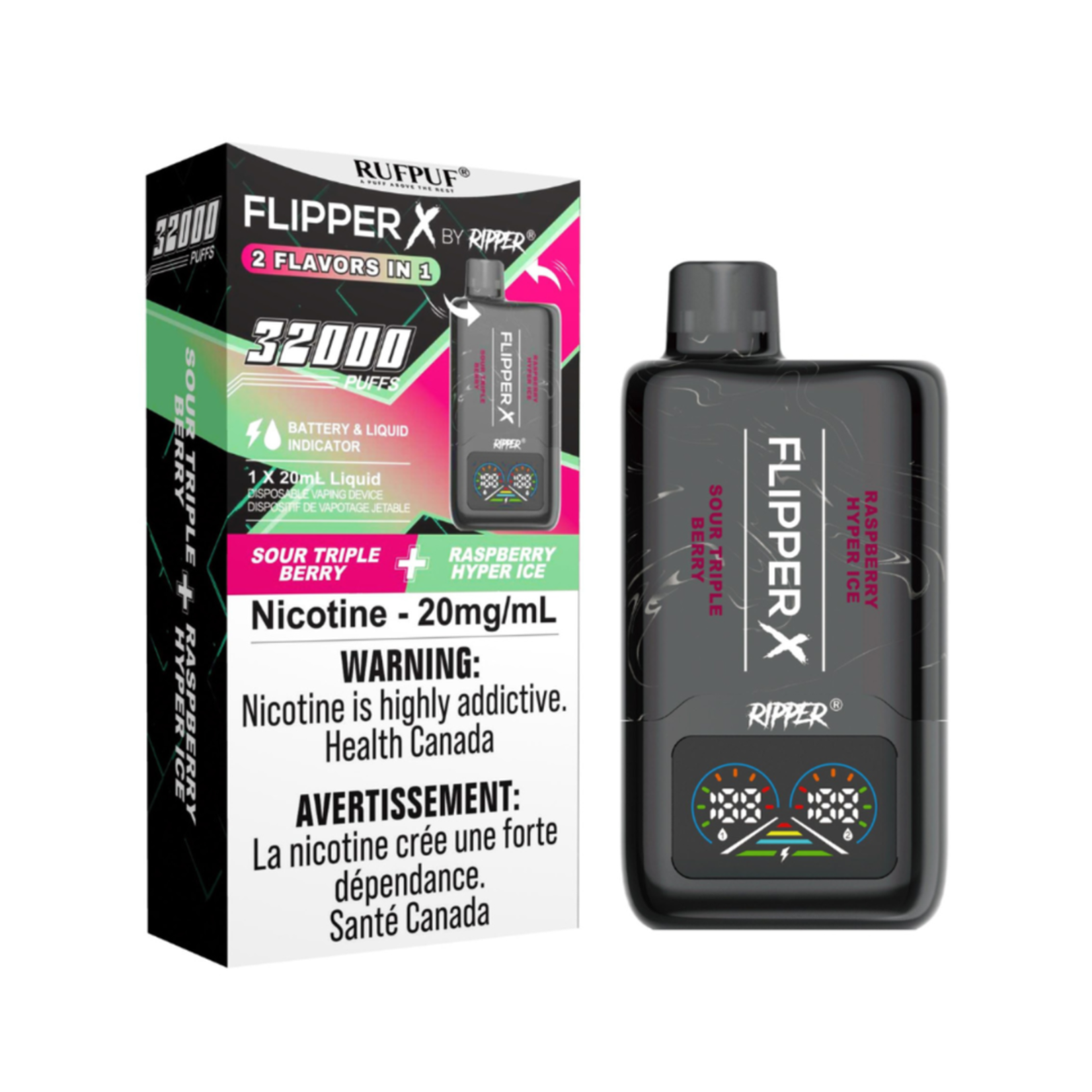 RUFPUF Flipper X 32k Disposable