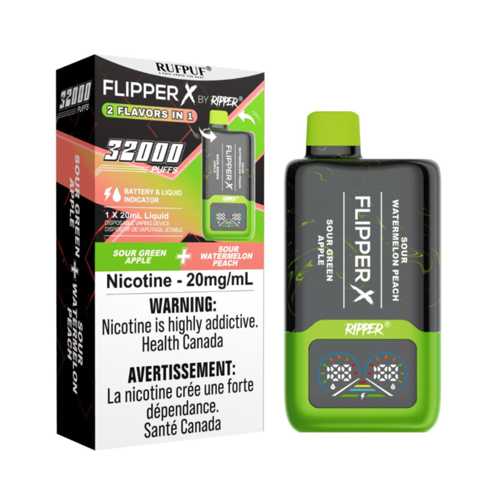 RUFPUF Flipper X 32k Disposable