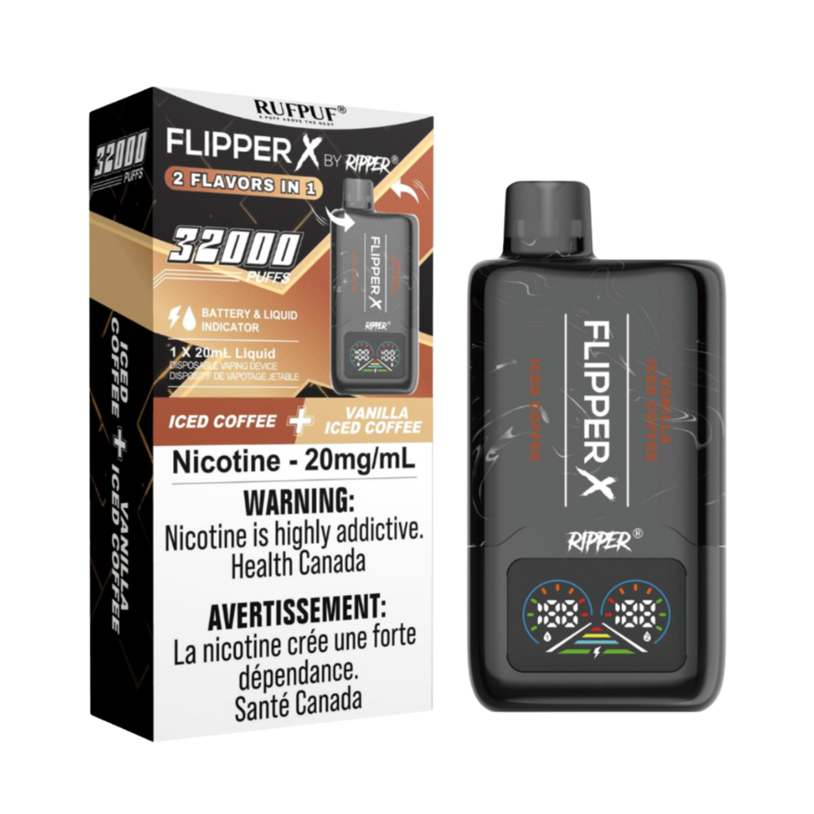 RUFPUF Flipper X 32k Disposable