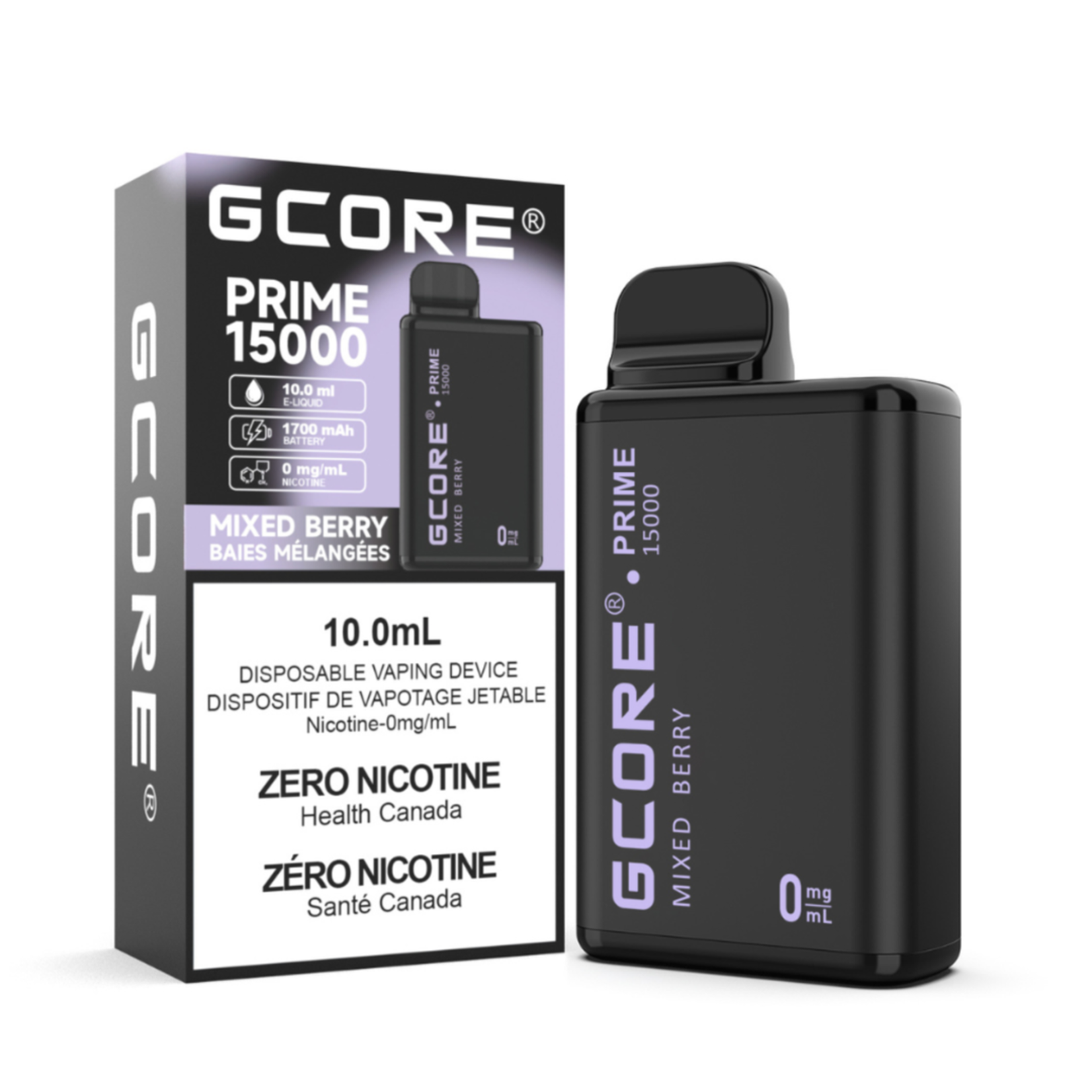 Gcore Vape Prime 15k (Zero Nic)
