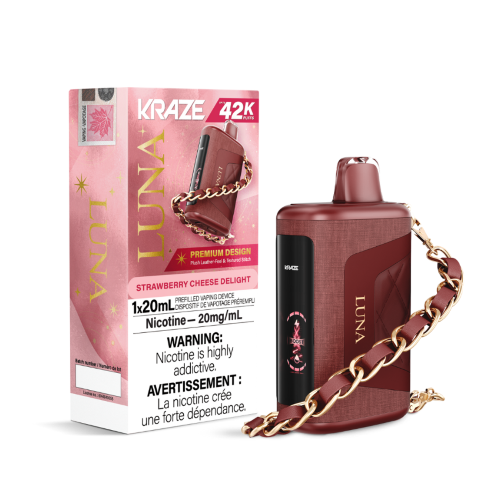 Kraze Luna 42k Disposable Vape