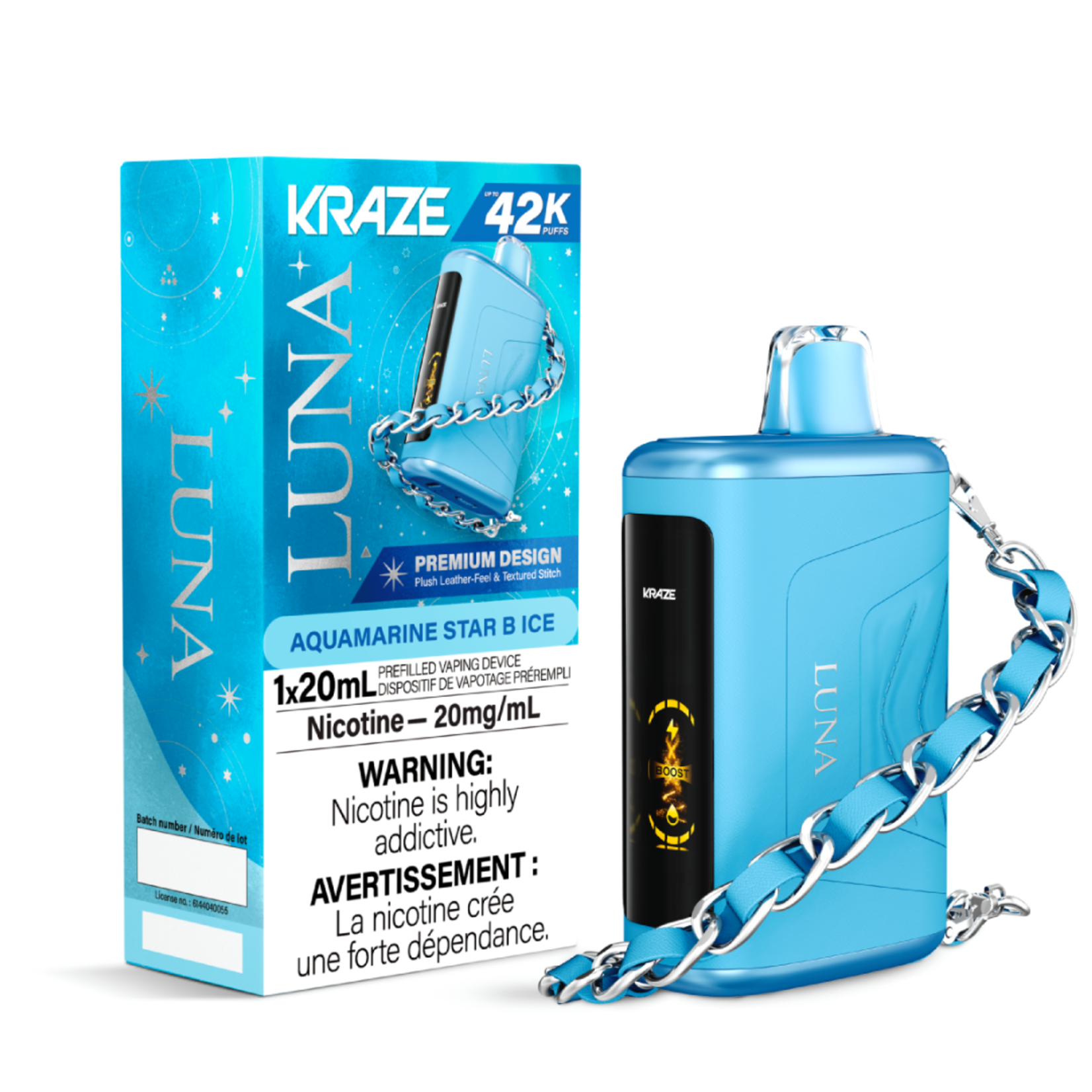 Kraze Luna 42k Disposable Vape