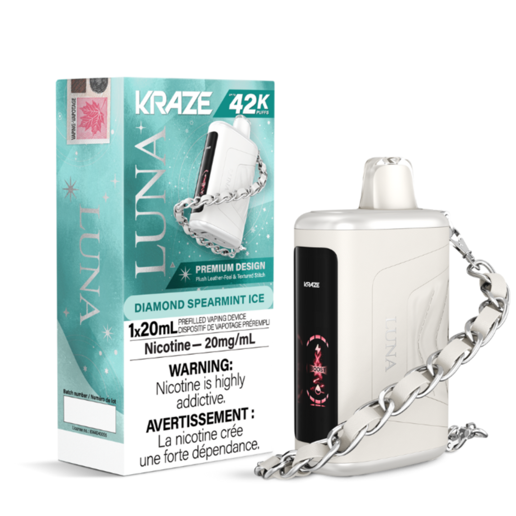 Kraze Luna 42k Disposable Vape