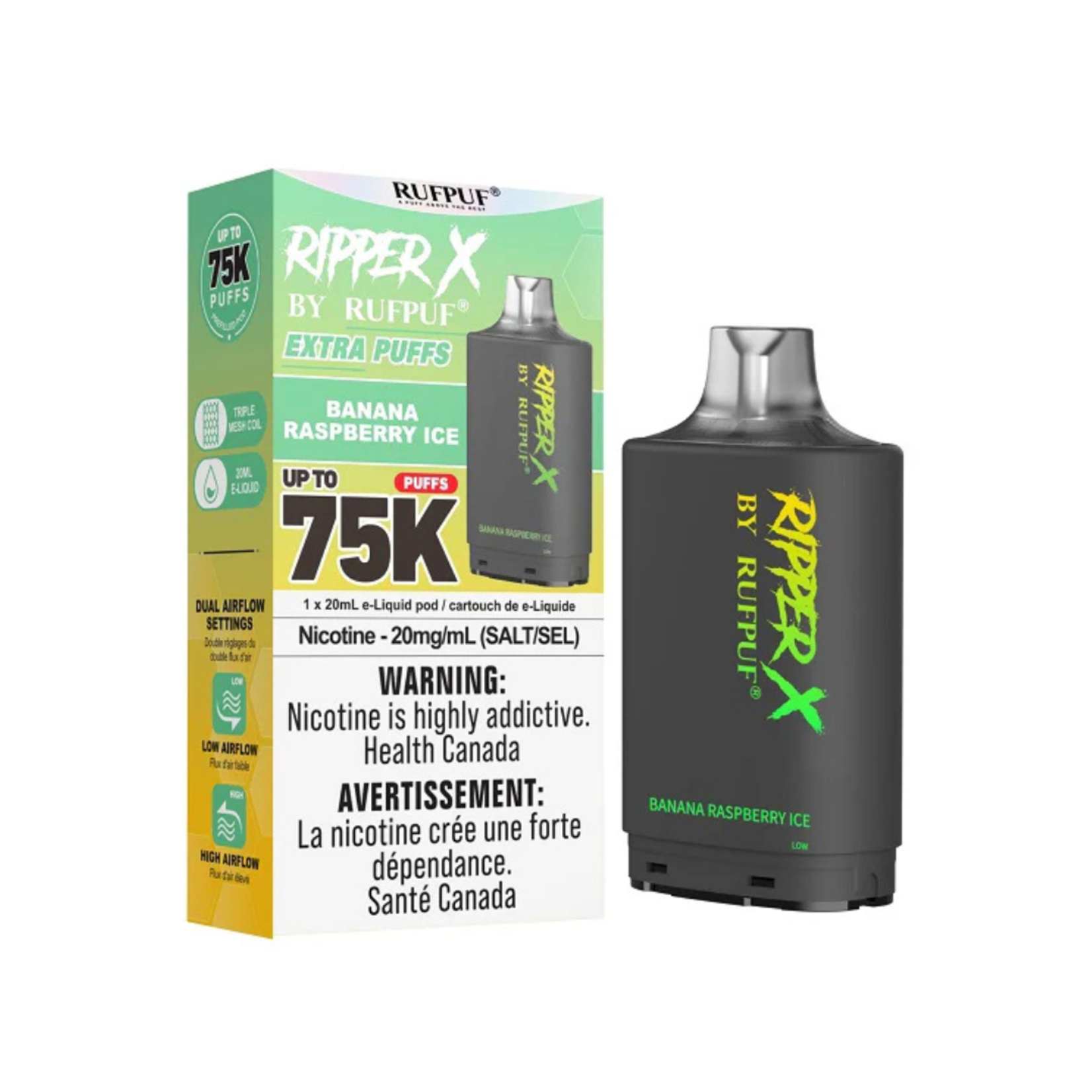 RUFPUF 75K Ripper X Pods