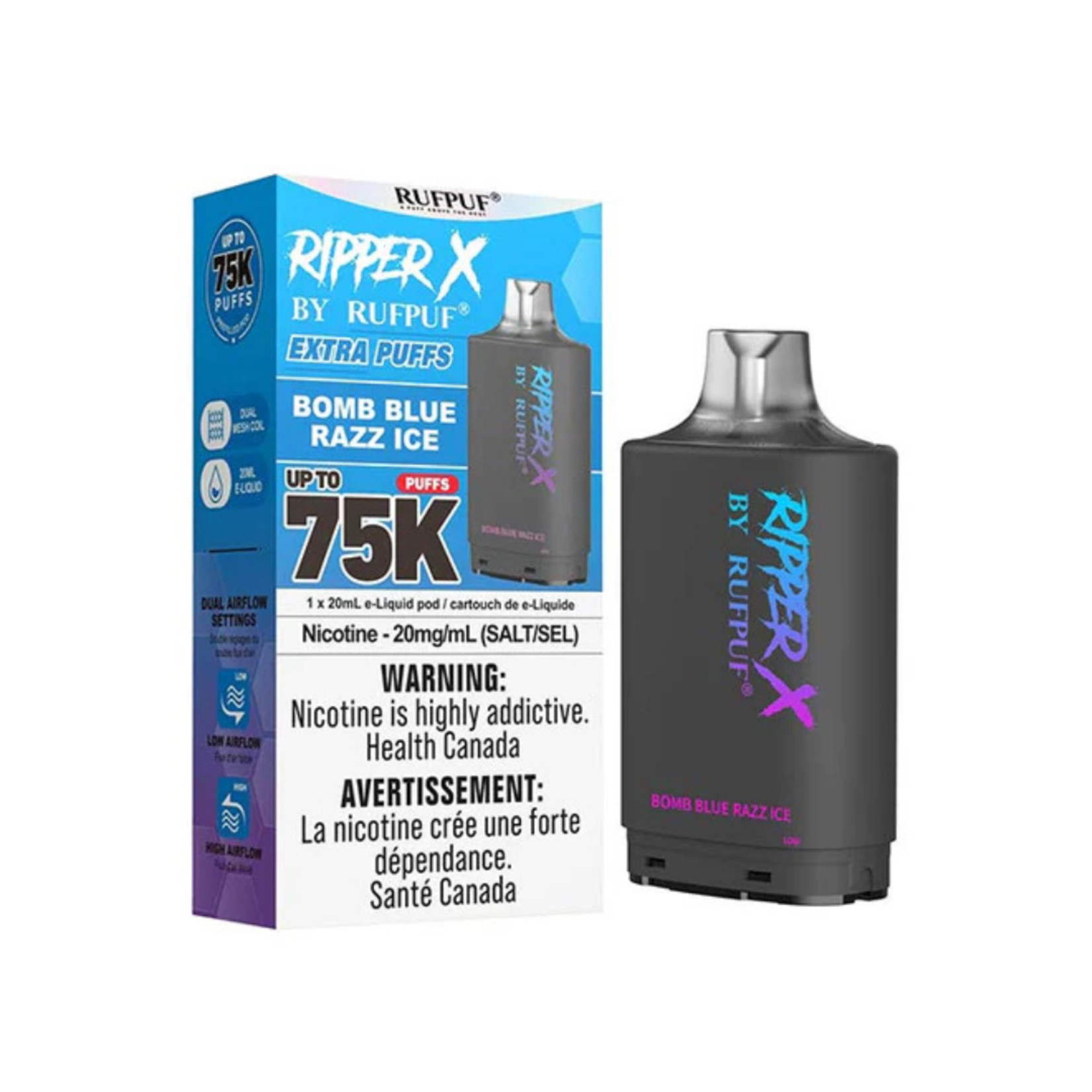 RUFPUF 75K Ripper X Pods