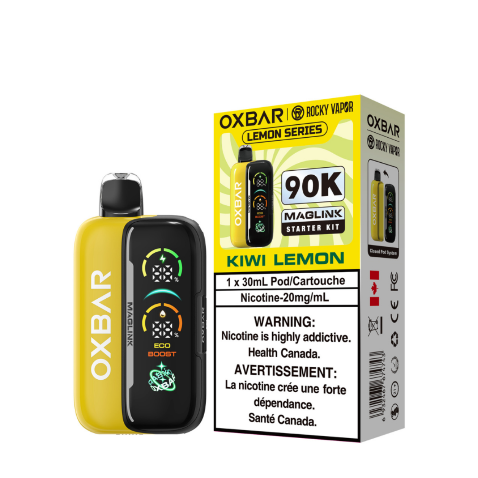 Rocky Vapor Oxbar Maglink Starter Kit