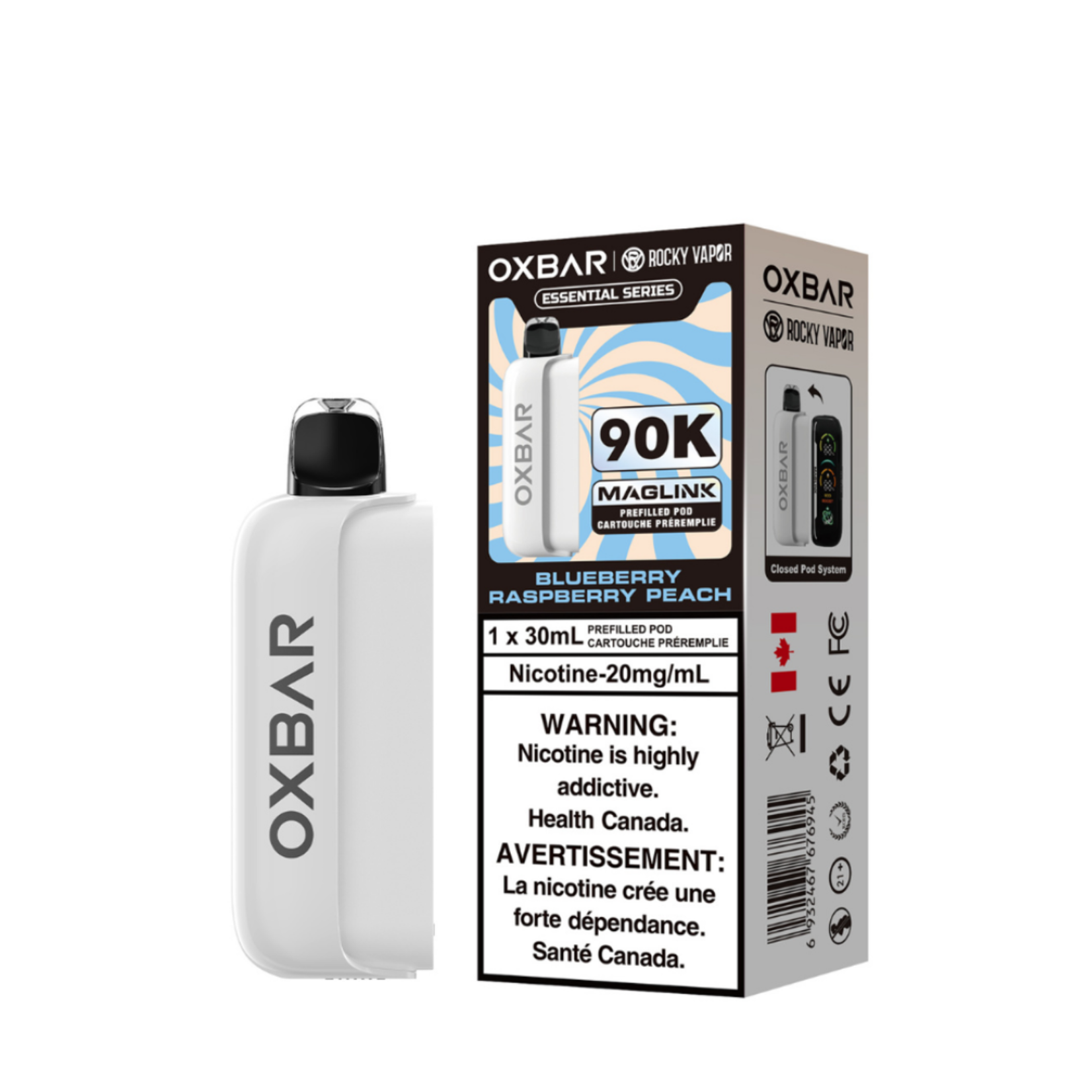 Rocky Vapor Oxbar Maglink Replacement Pod