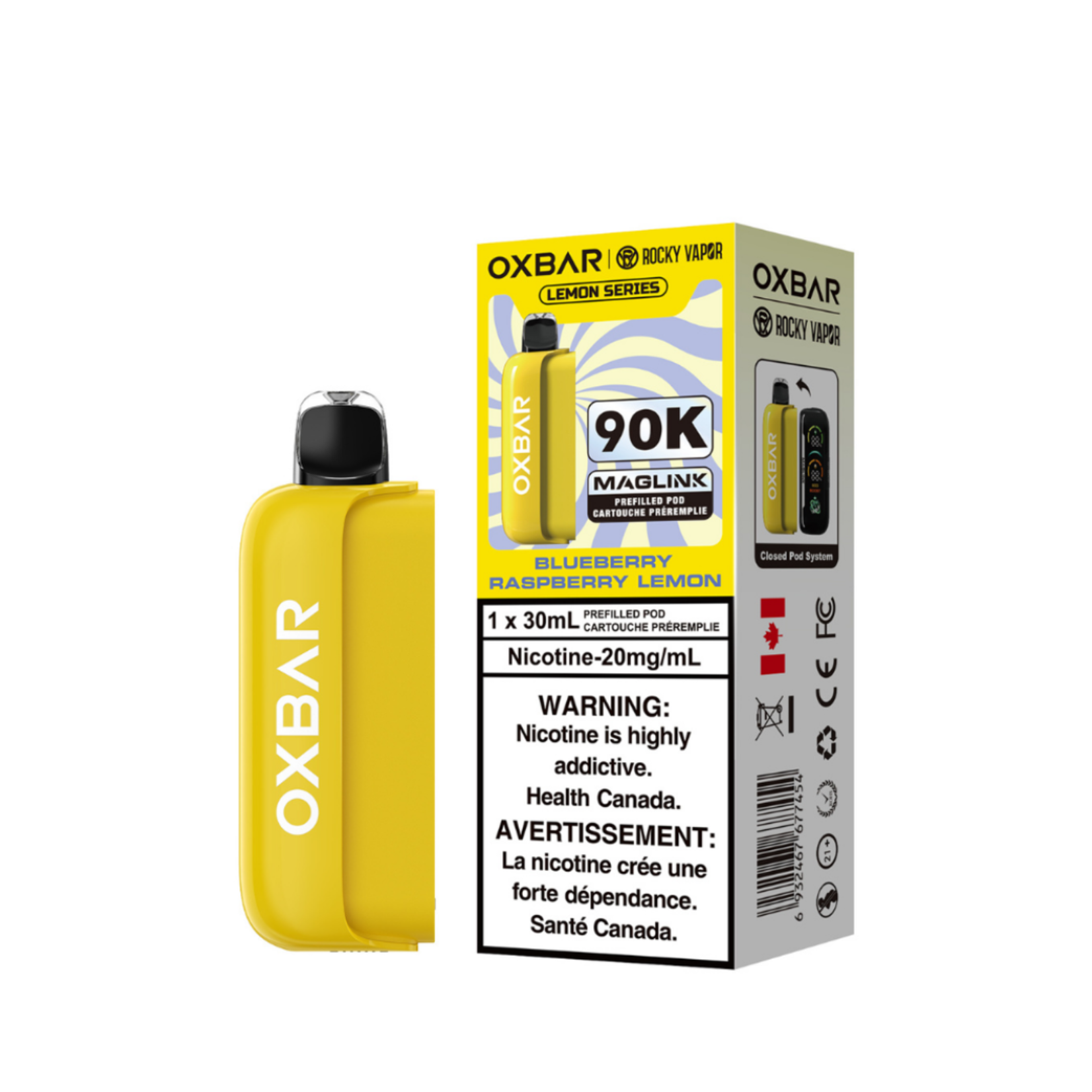 Rocky Vapor Oxbar Maglink Replacement Pod