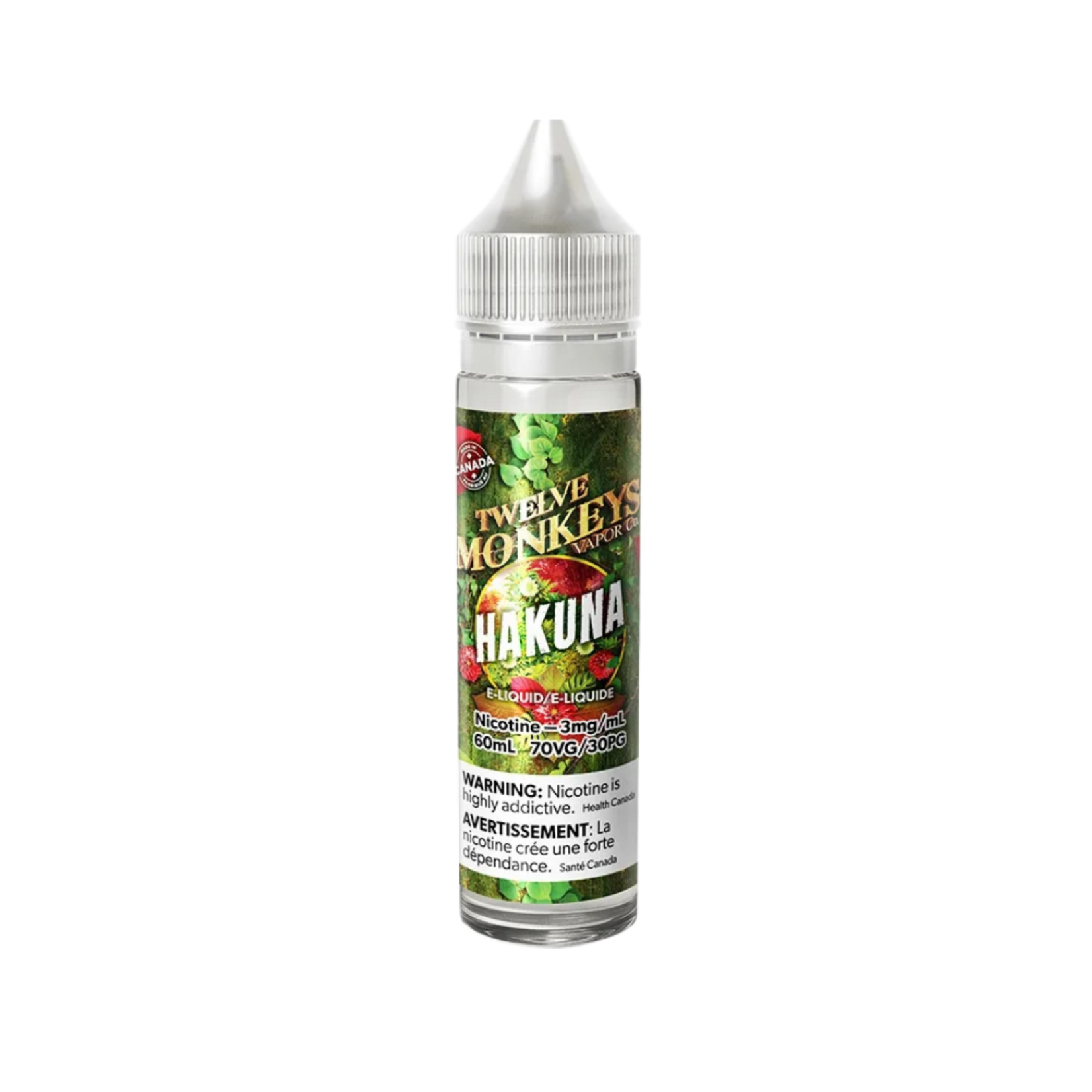 12 Monkeys Freebase Vape Juice