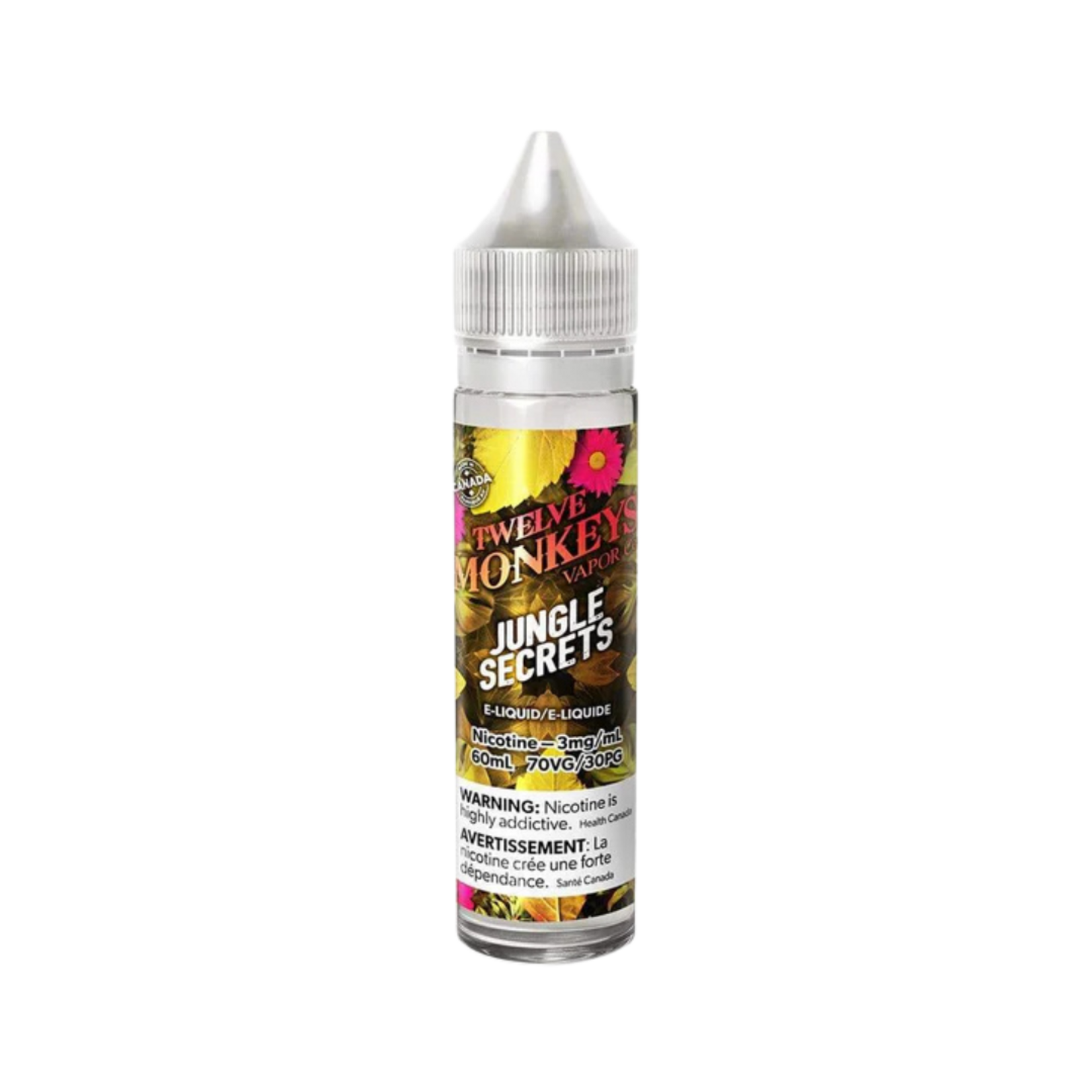 12 Monkeys Freebase Nicotine Vape Juice