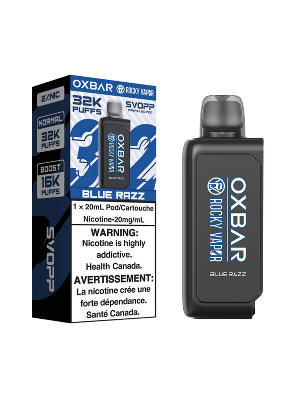 Rocky Vapor Oxbar Svopp 32k Disposable Pod