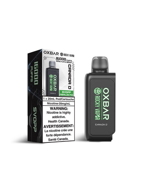 Rocky Vapor Oxbar Svopp 16k Disposable Pod