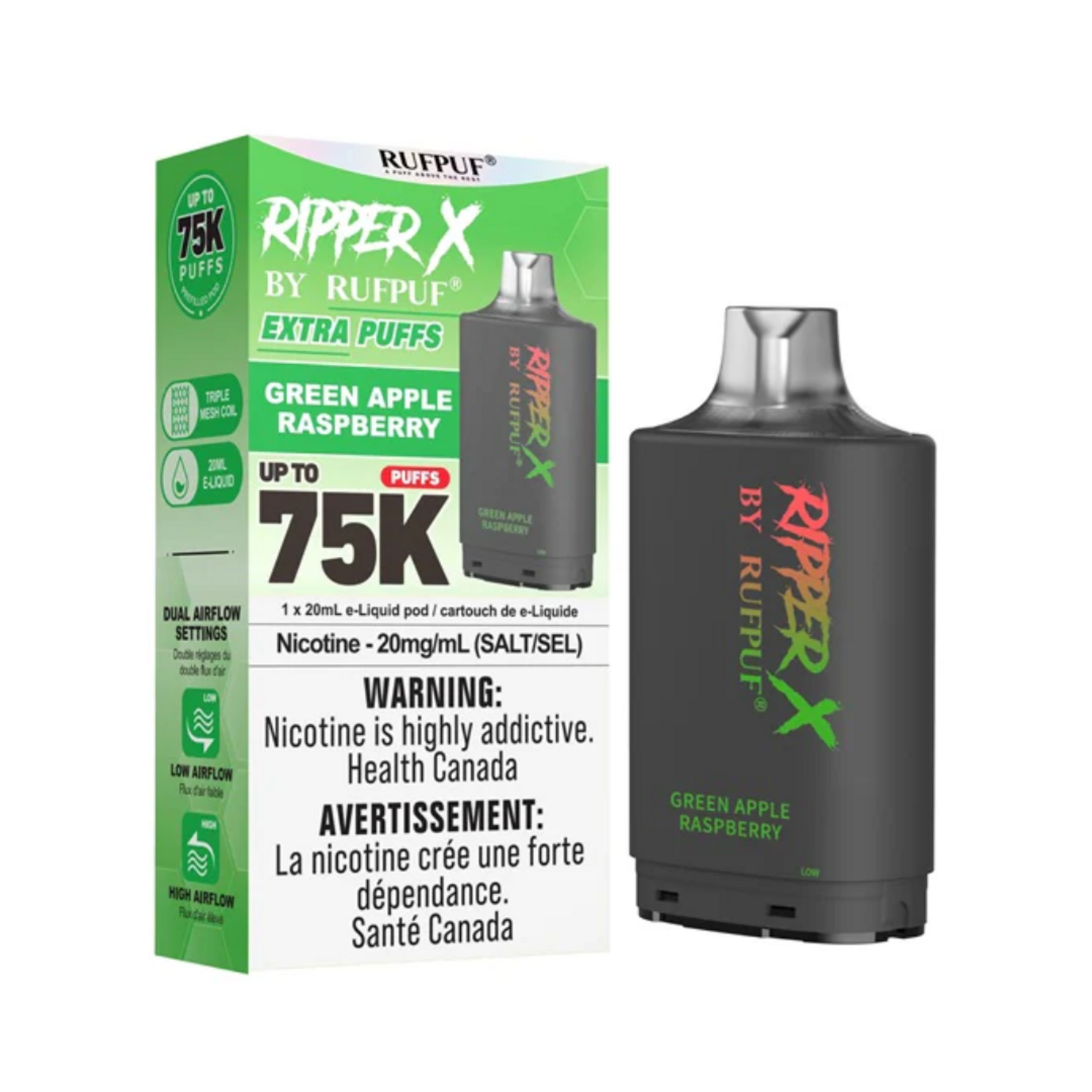 RUFPUF 75K Ripper X Pods