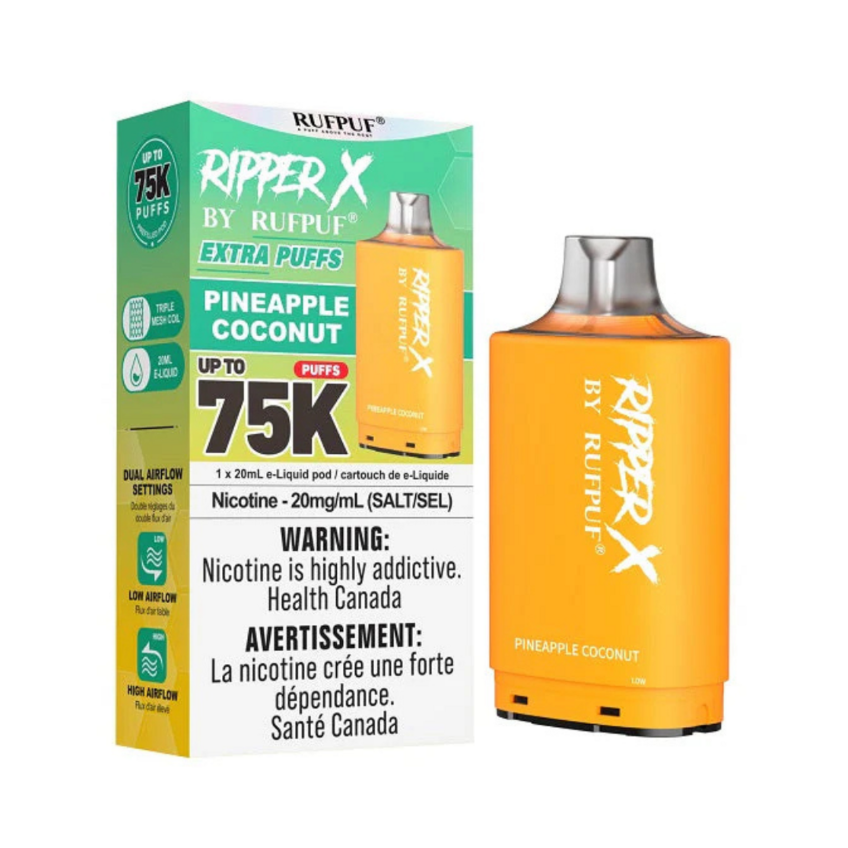 RUFPUF 75K Ripper X Pods