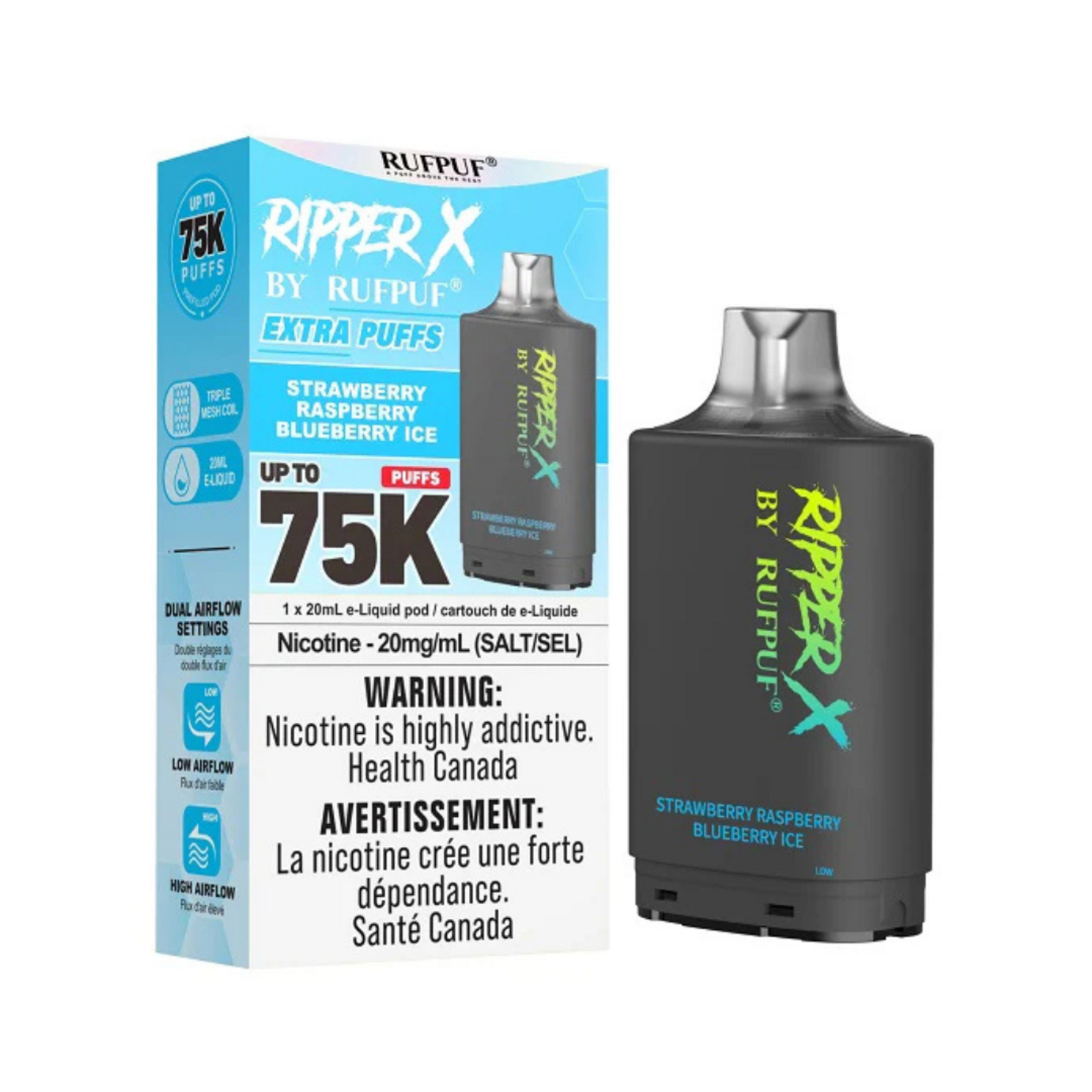 RUFPUF 75K Ripper X Pods