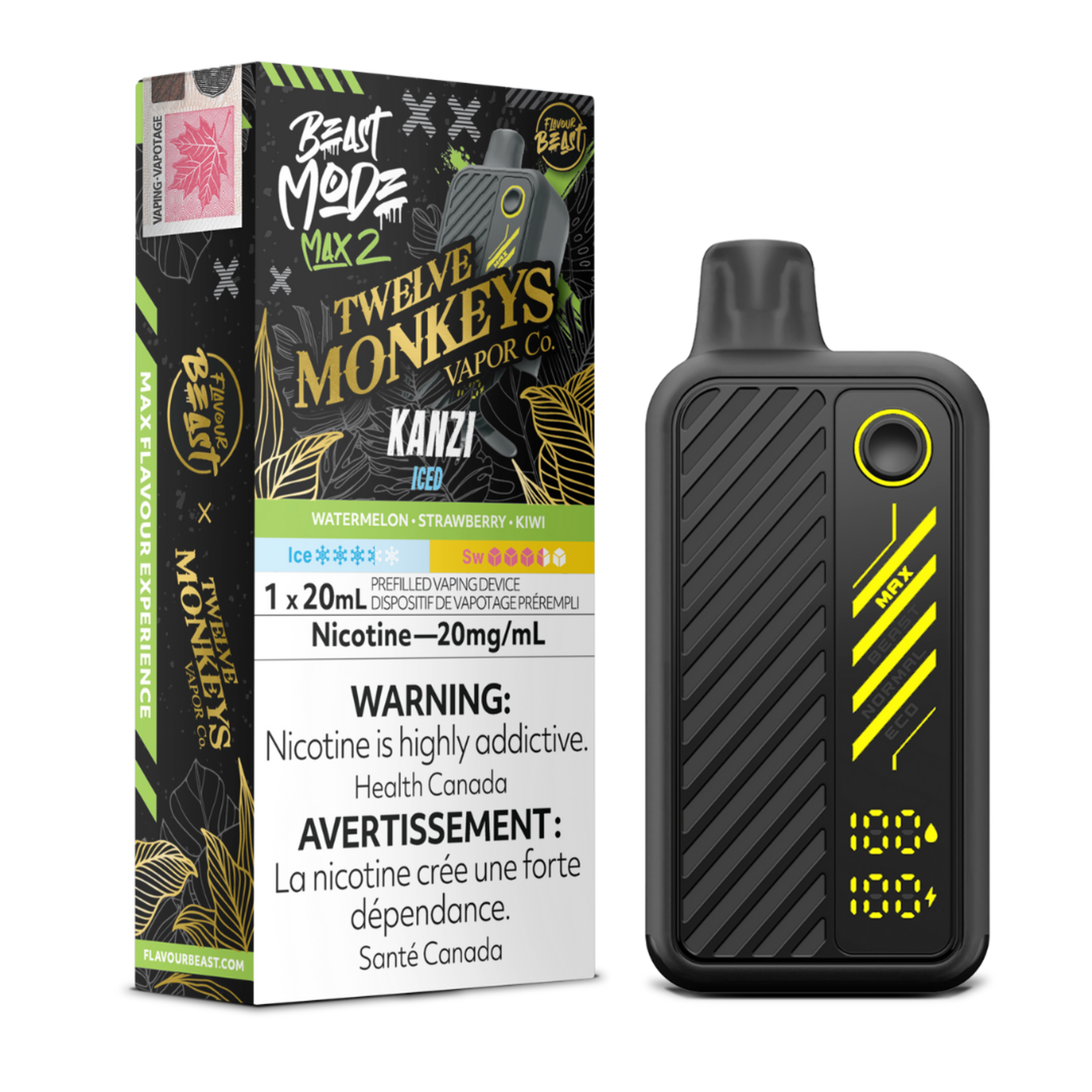 Flavour Beast 50k Beast Mode Max 2 X 12 Monkey