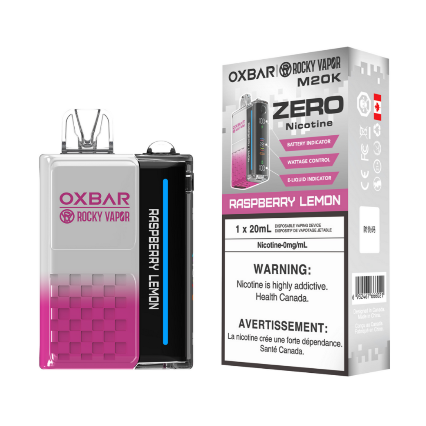 Rocky Vapor Oxbar M20k 0 NIC