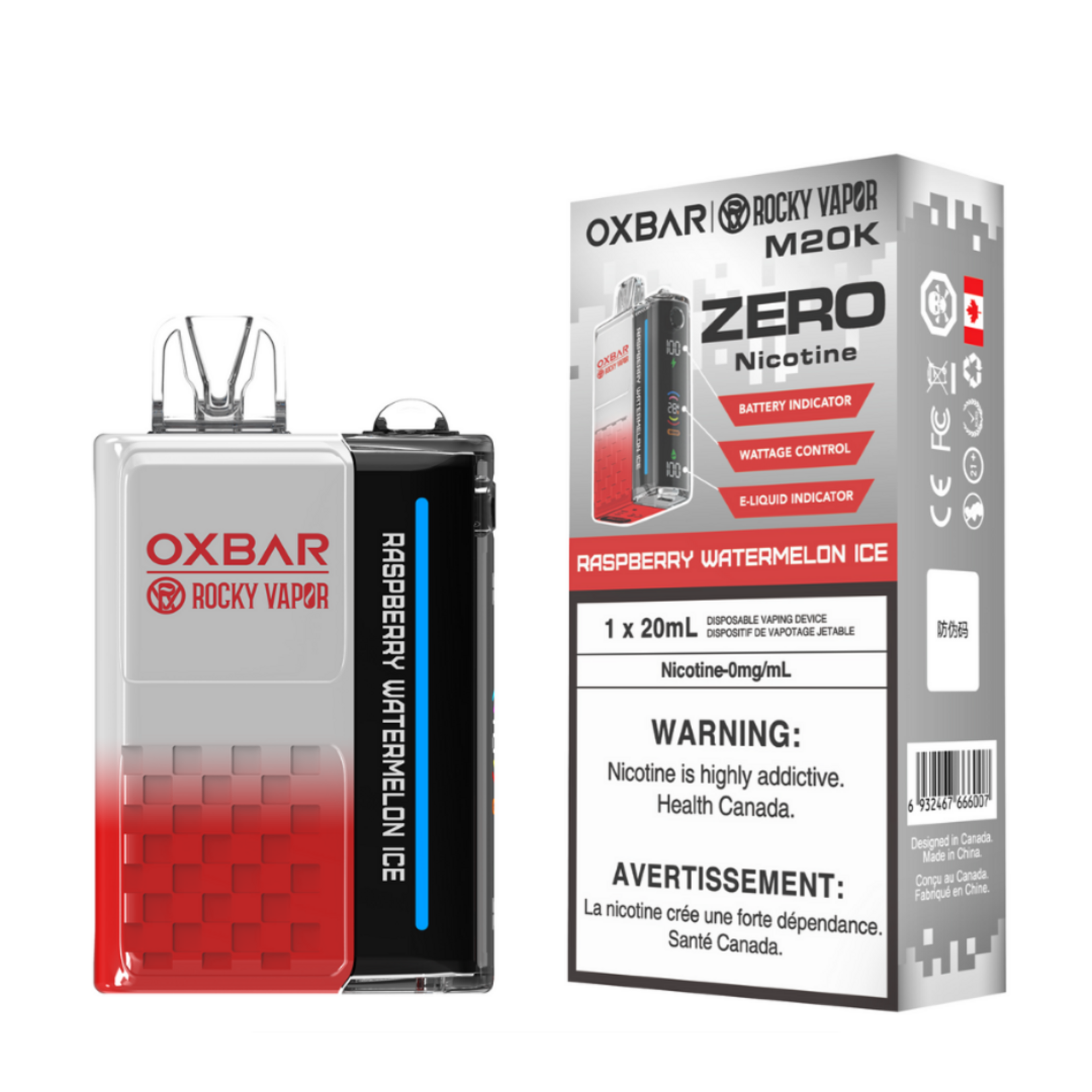Rocky Vapor Oxbar M20k 0 NIC