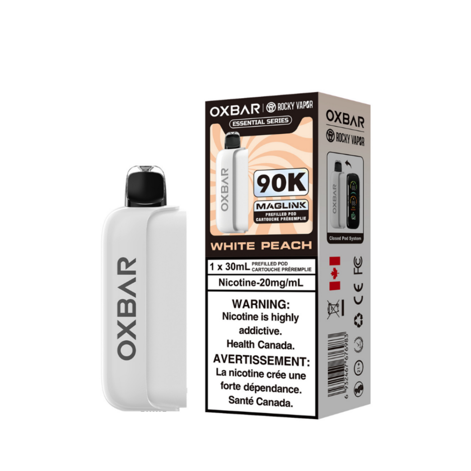 Rocky Vapor Oxbar Maglink Replacement Pod