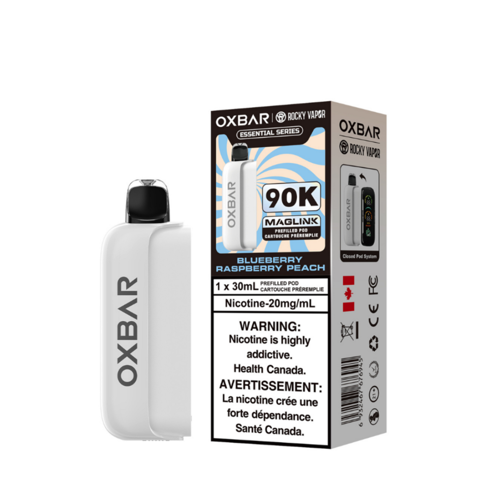 Rocky Vapor Oxbar Maglink Replacement Pods