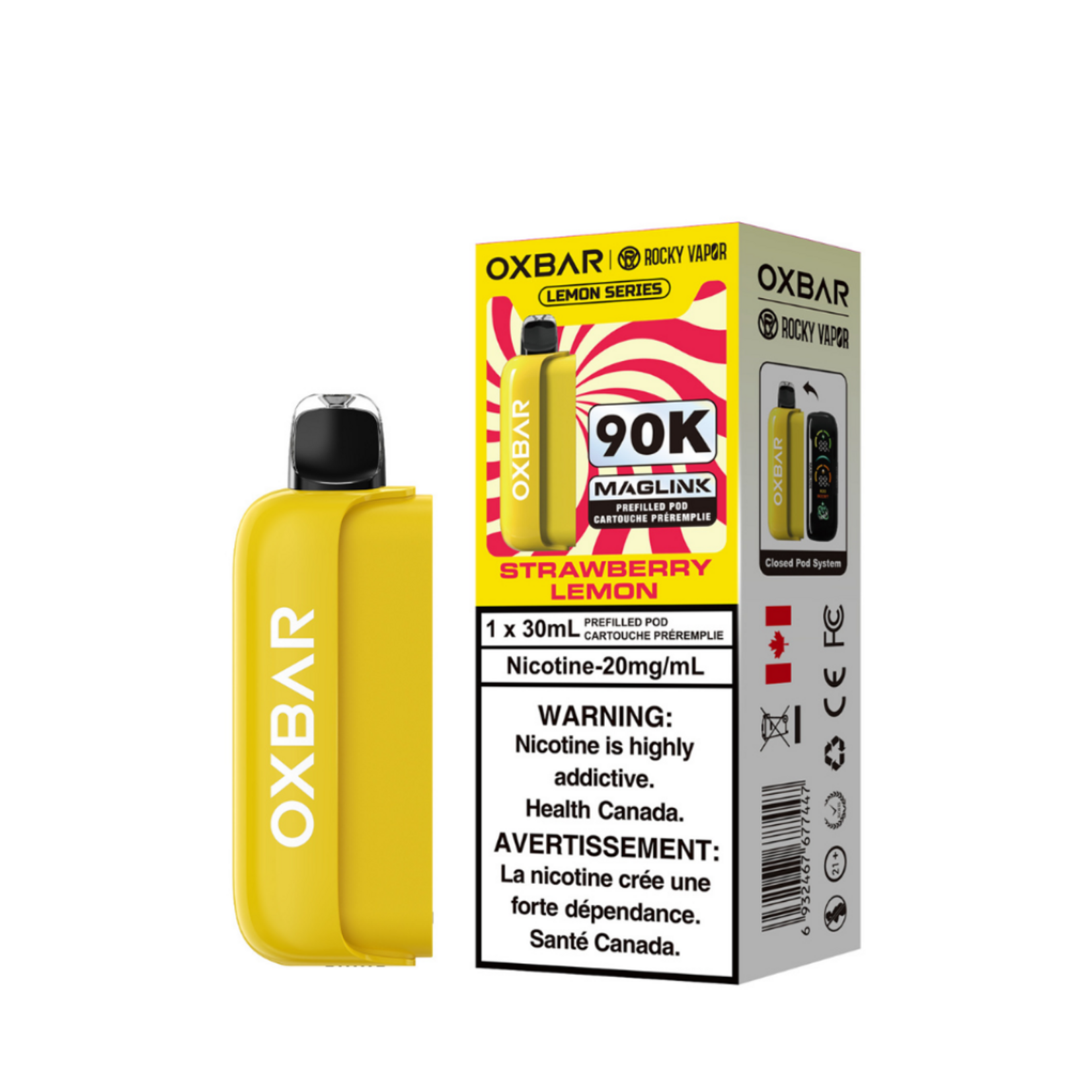 Rocky Vapor Oxbar Maglink Replacement Pods