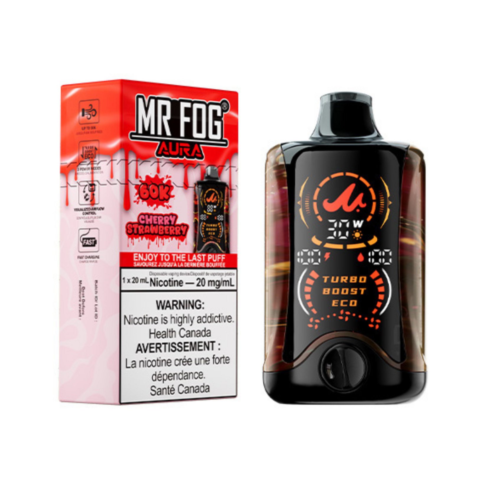 Mr. Fog Aura 60k Disposable Vape