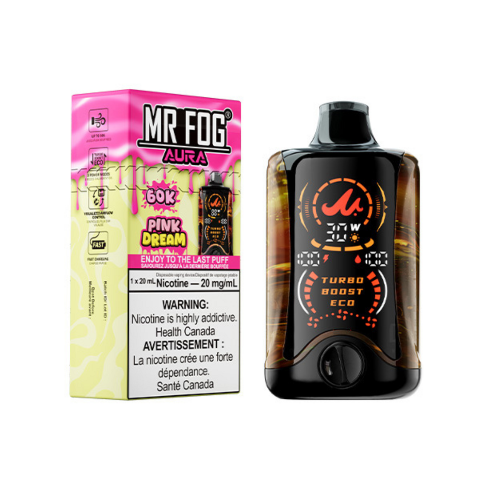 Mr. Fog Aura 60k Disposable Vape