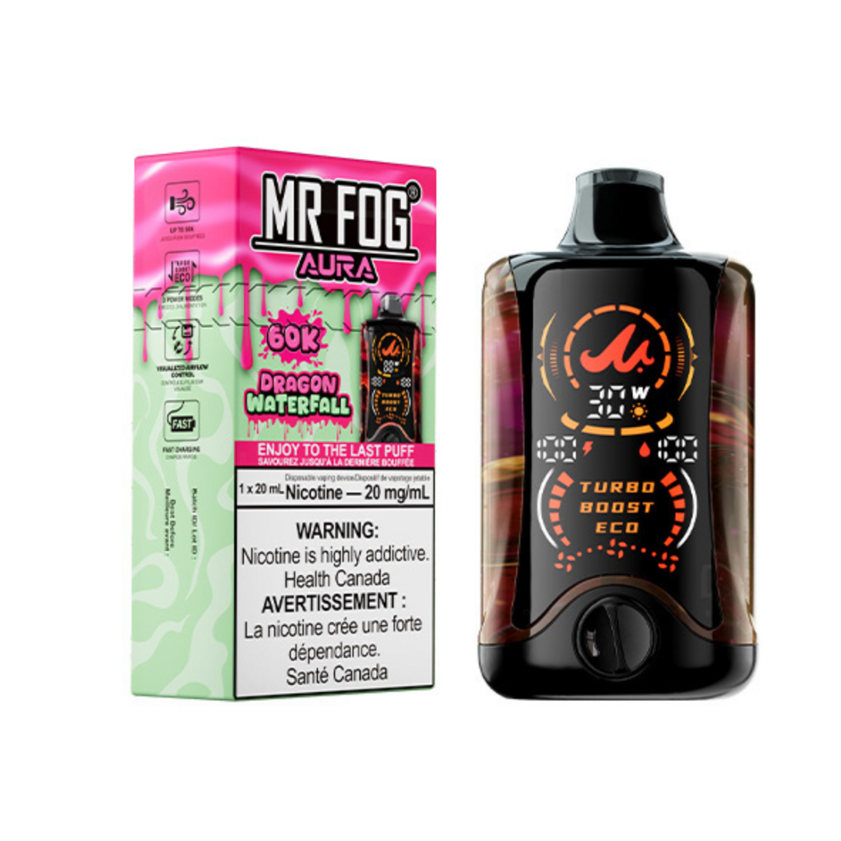 Mr. Fog Aura 60k Disposable Vape