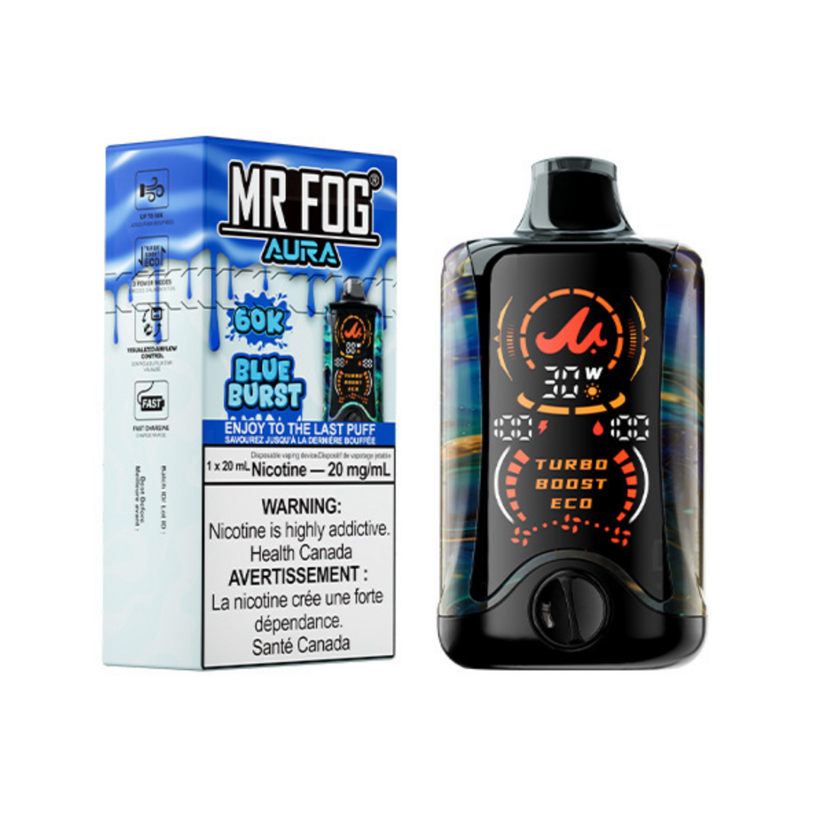 Mr. Fog Aura 60k Disposable Vape