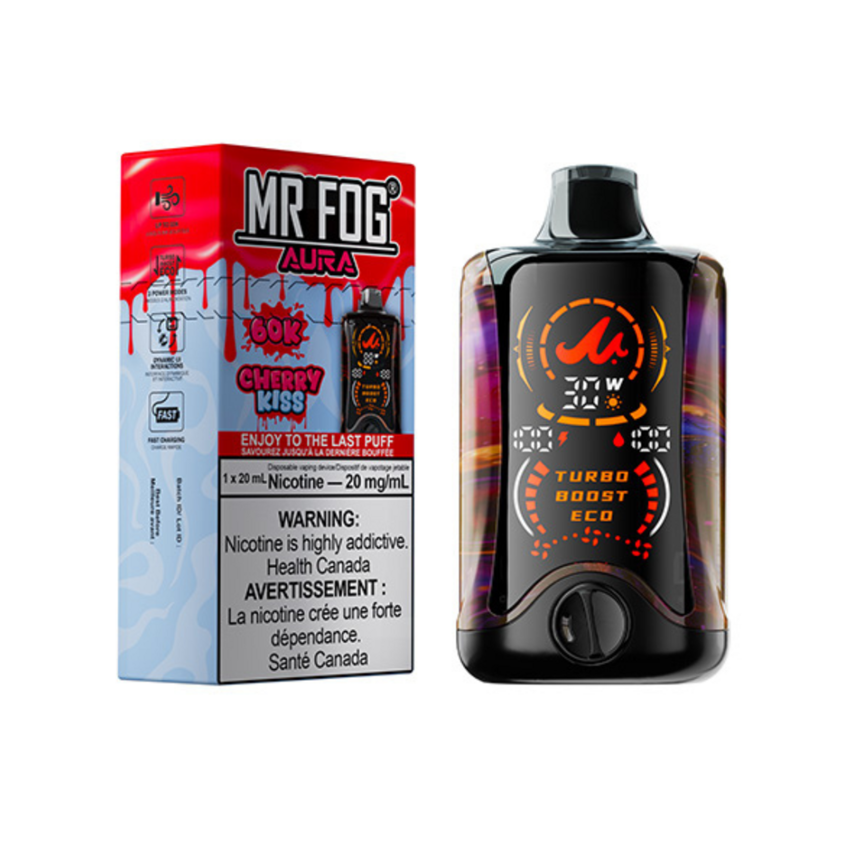 Mr. Fog Aura 60k Disposable Vape
