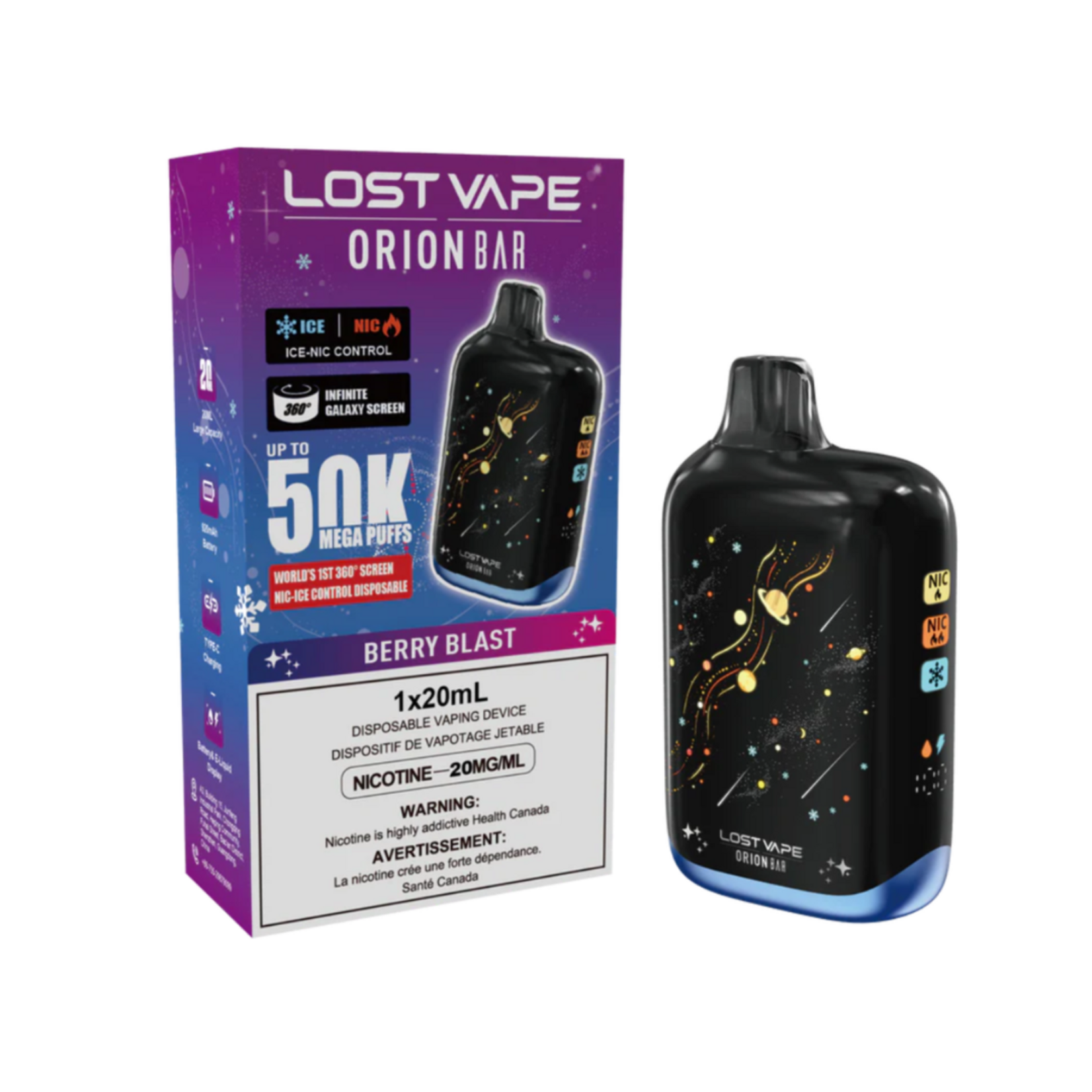 Lost Vape Orion Bar 50k Disposable