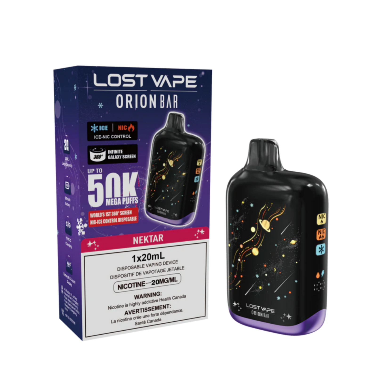 Lost Vape Orion Bar 50k Disposable