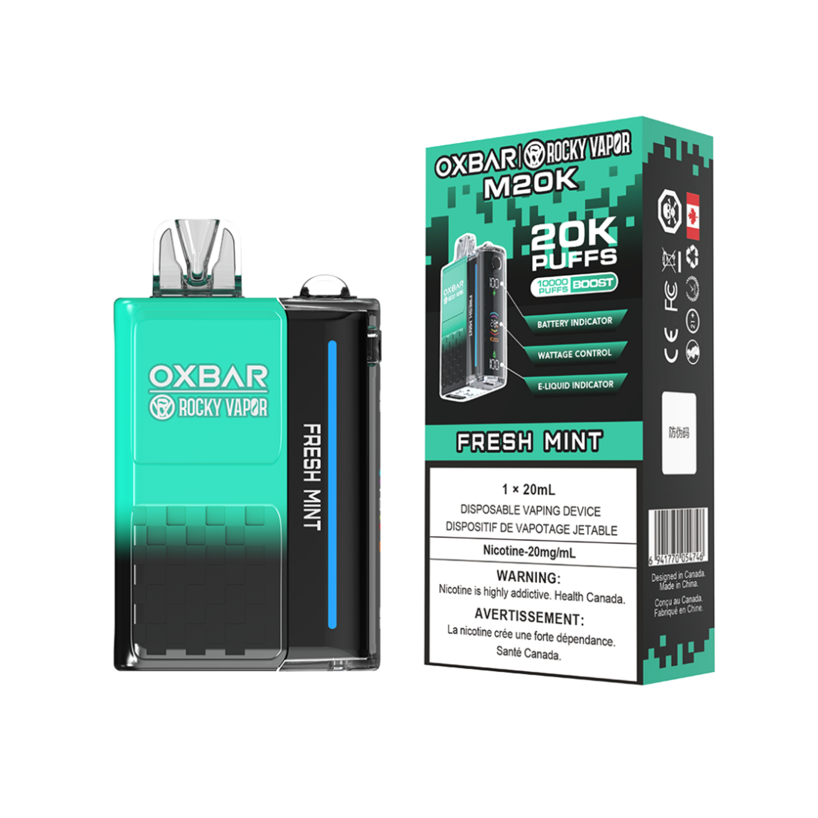 Rocky Vapor Oxbar M20k
