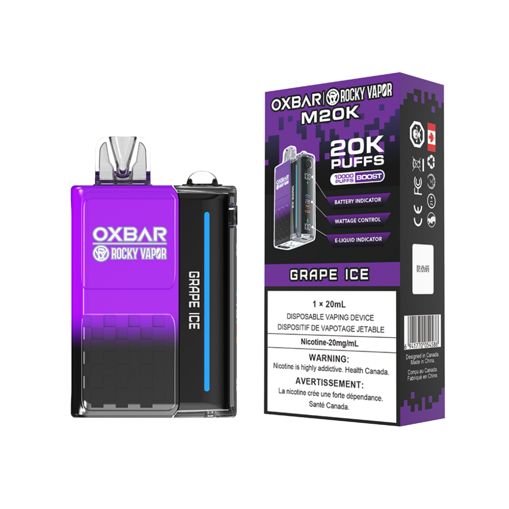 Rocky Vapor Oxbar M20k