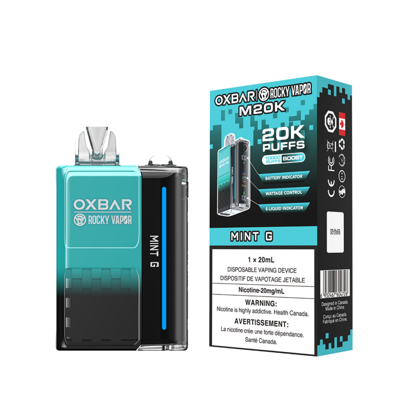 Rocky Vapor Oxbar M20k