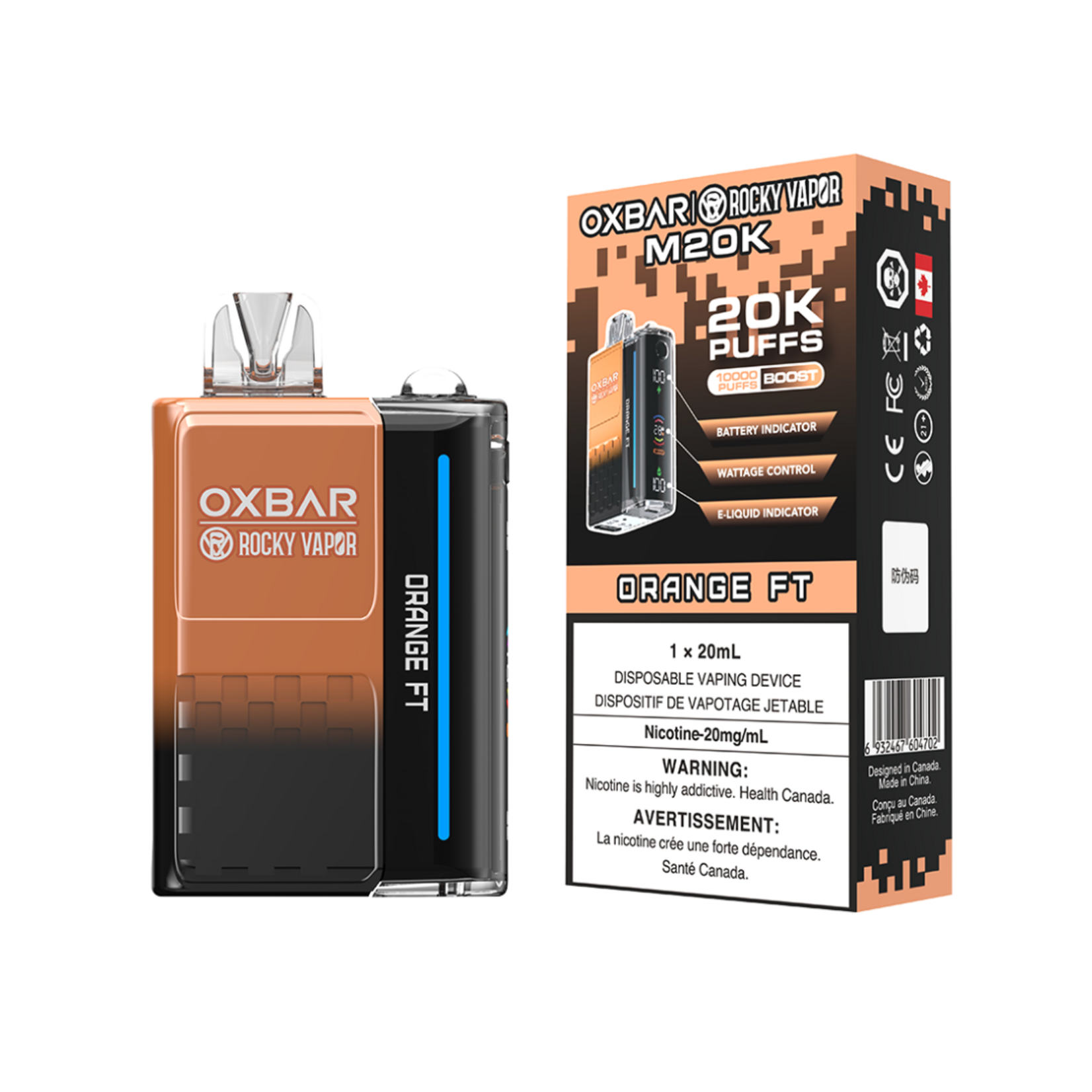 Rocky Vapor Oxbar M20k