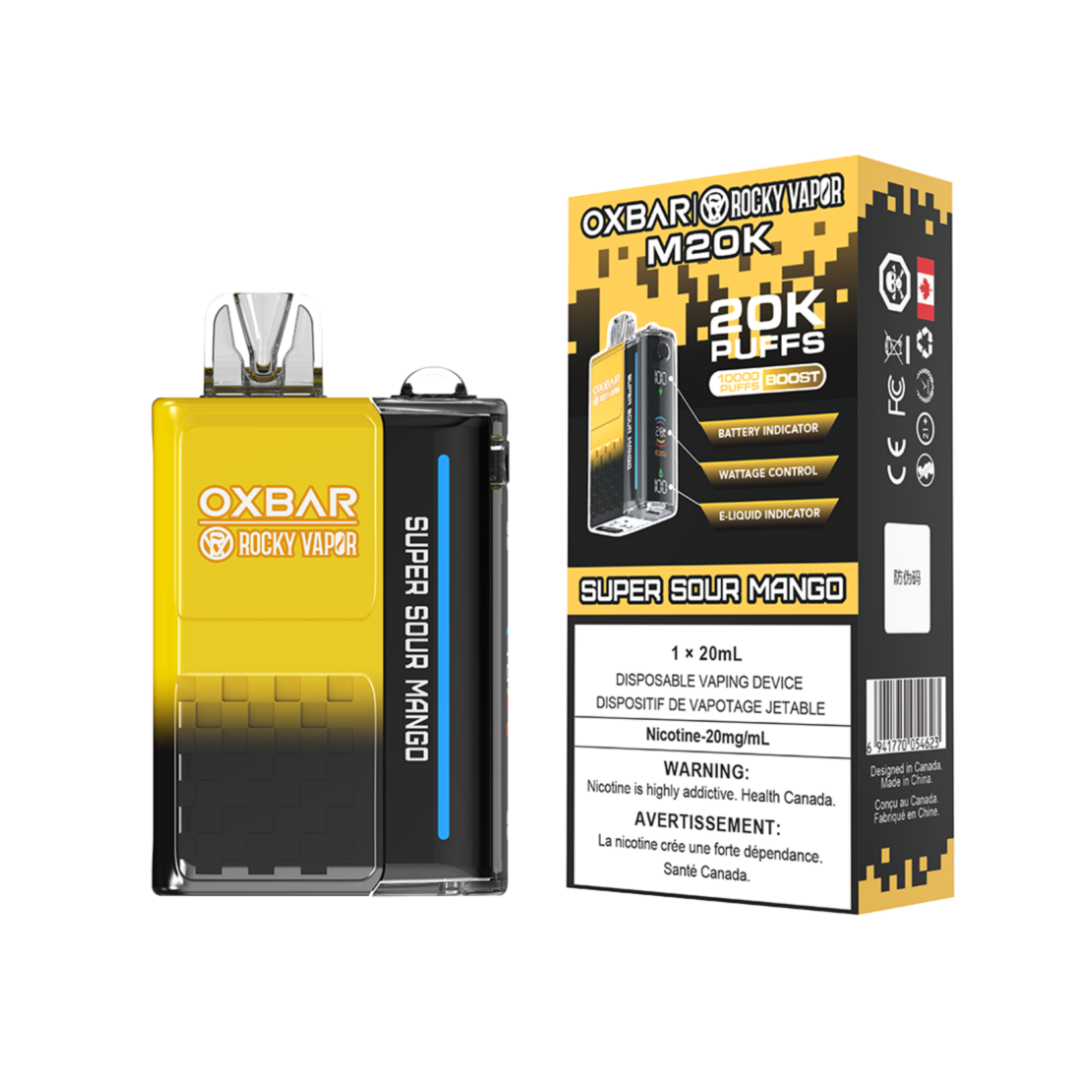 Rocky Vapor Oxbar M20k