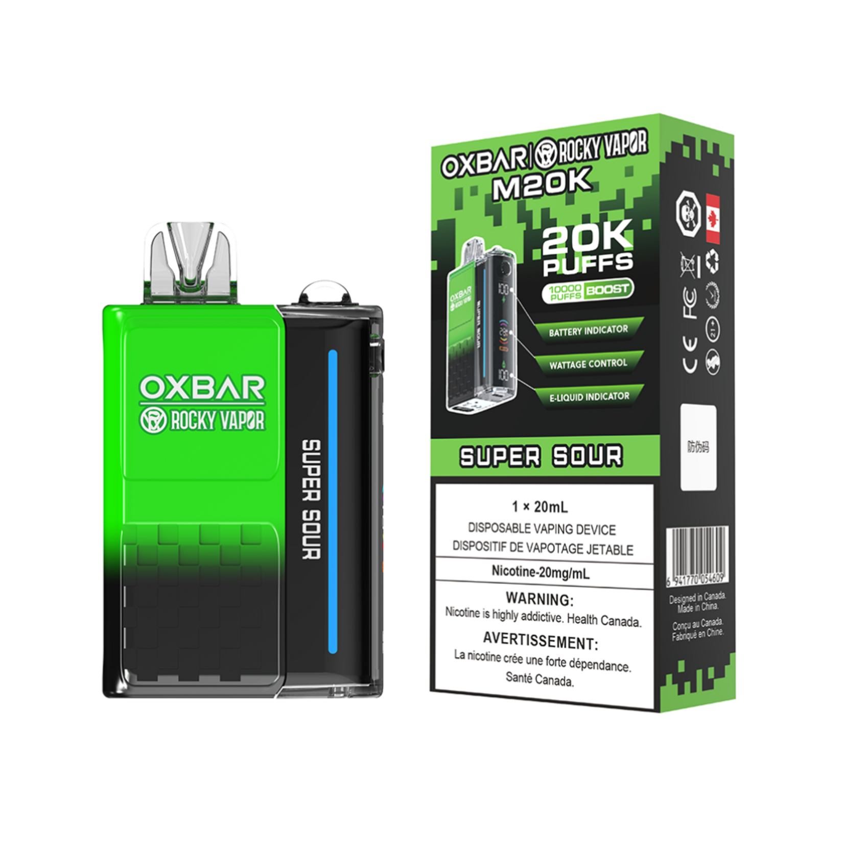 Rocky Vapor Oxbar M20k